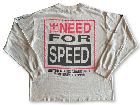 Vintage 1990 Formula 1 Grand Prix T-Shirt - L/XL