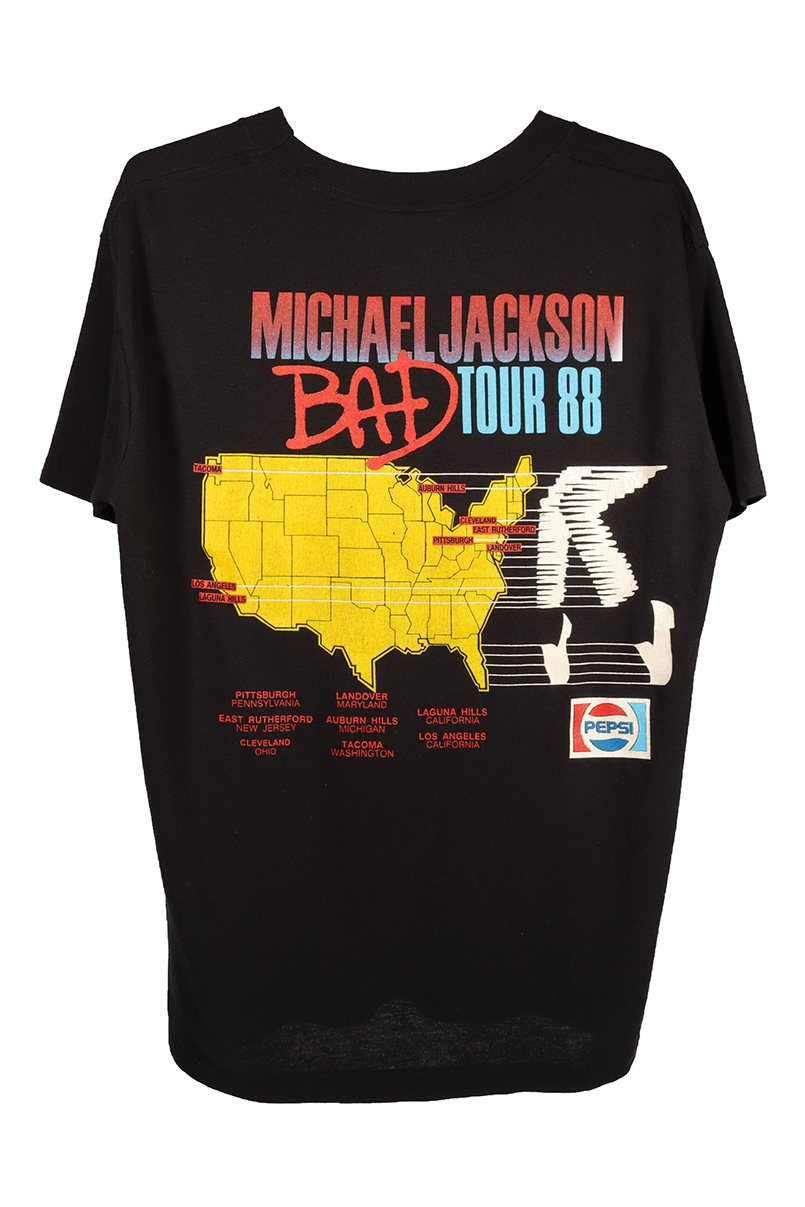 Michael Jackson 1988 BAD World Tour