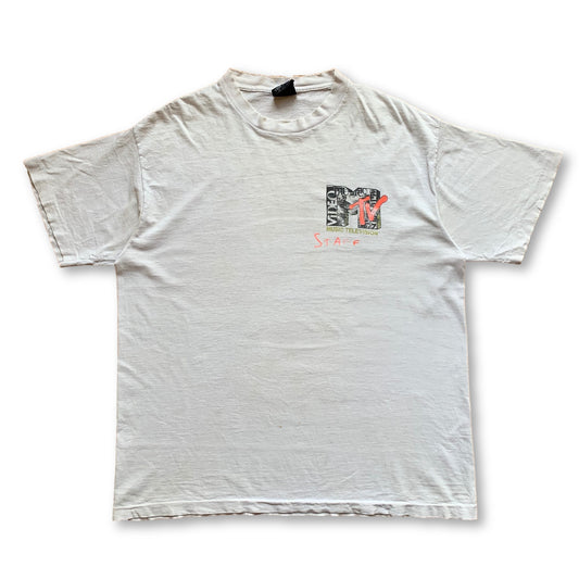 Vintage 1991 MTV VMA's Staff T-Shirt - XL