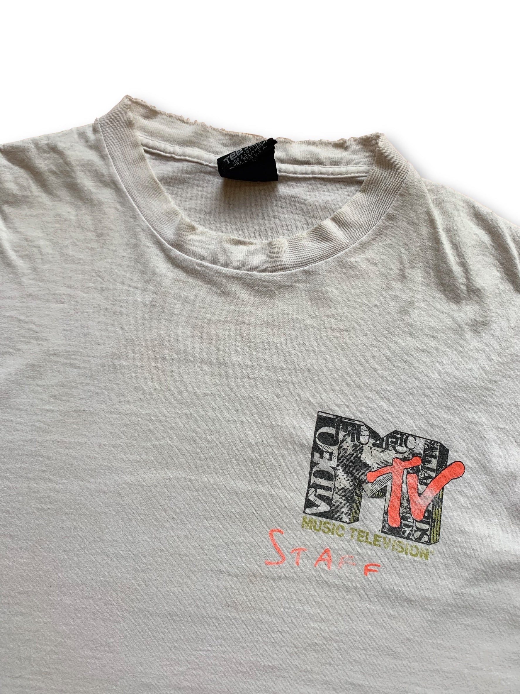 Vintage 1991 MTV VMA's Staff T-Shirt - XL