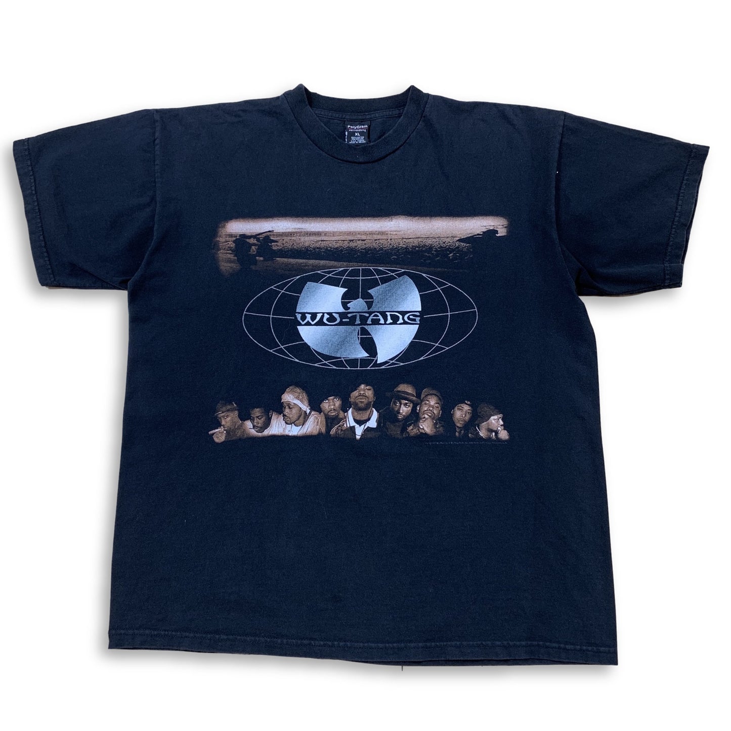 Vintage WU-TANG Forever Rap T-Shirt - Black - Size XL