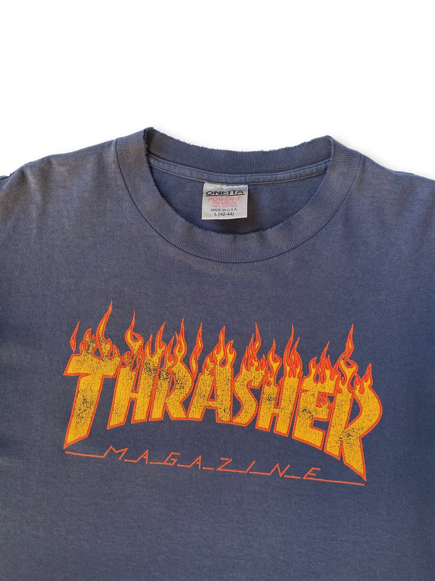 Vintage Thrasher T-Shirt - Large