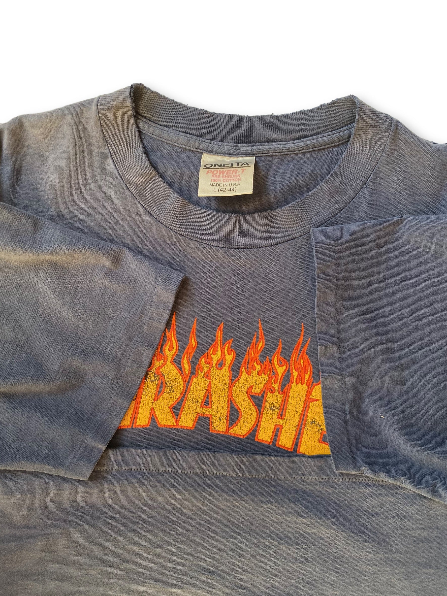 Vintage 80s Thrasher Magazine Deadstock Single Stitch Skate