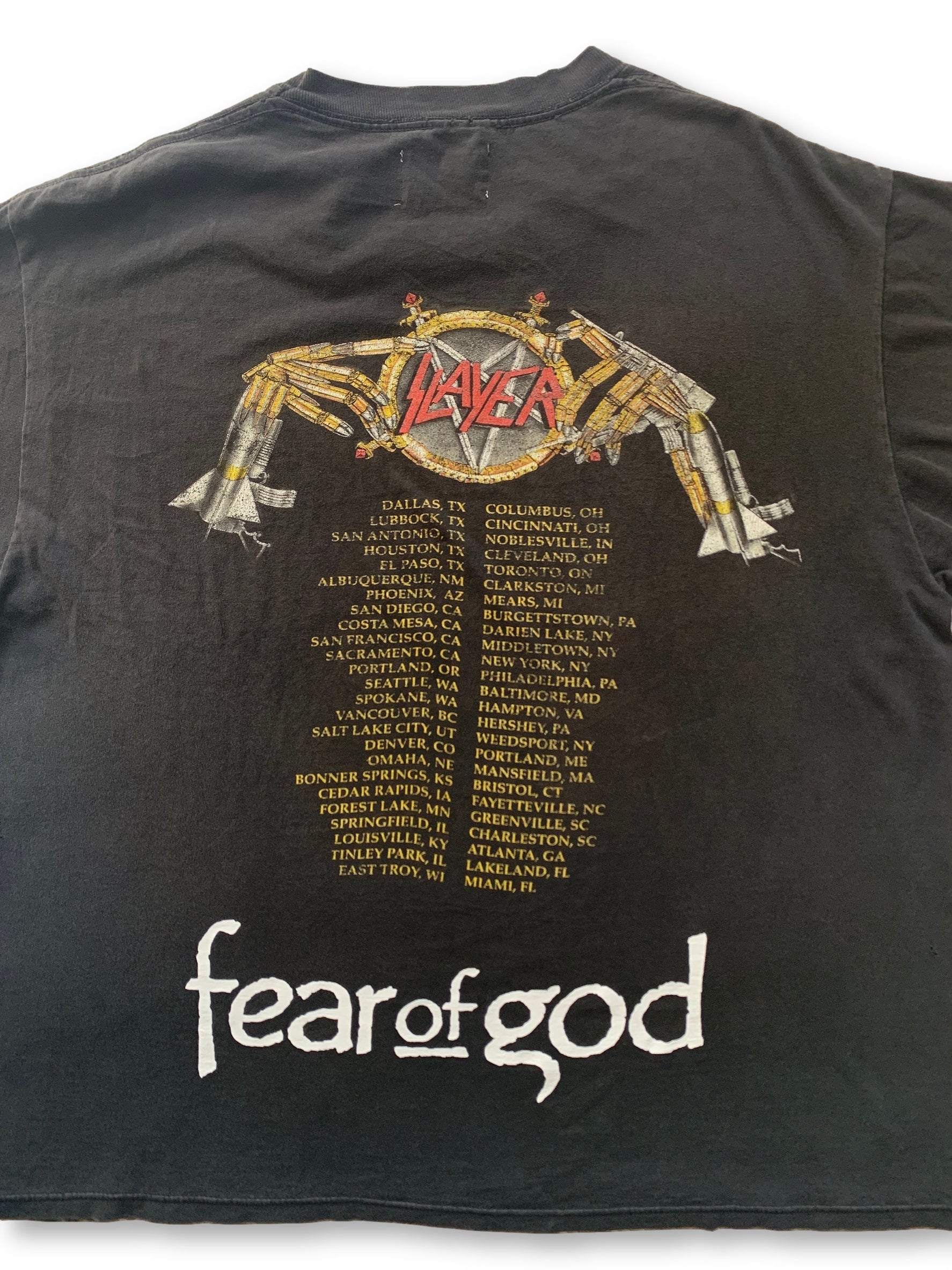 Fear of God Slayer T-Shirt – Justin Reed Fear of God Slayer T-Shirt – Justin Reed