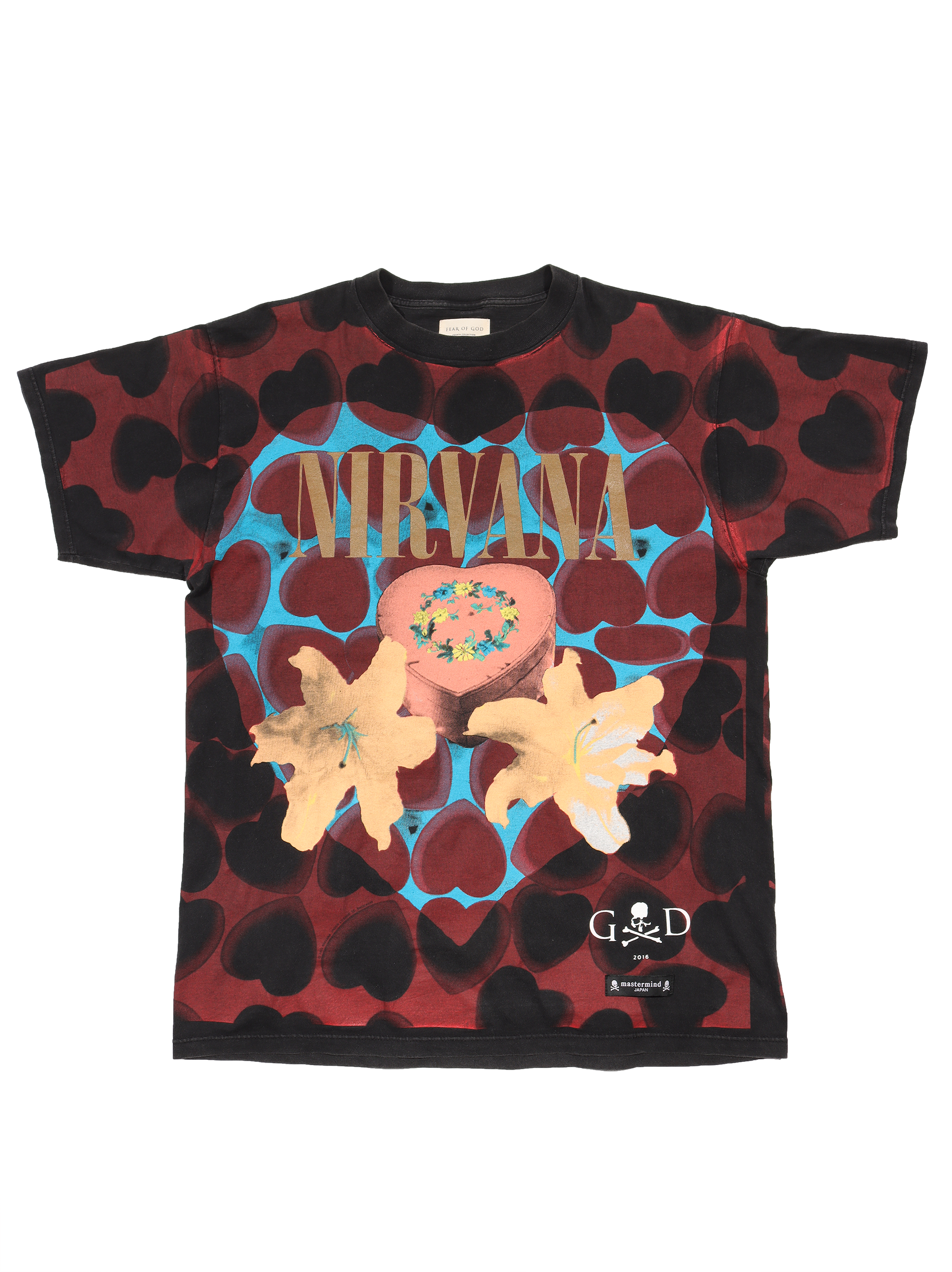 Mastermind Vintage Nirvana Heart Shaped Box T-Shirt