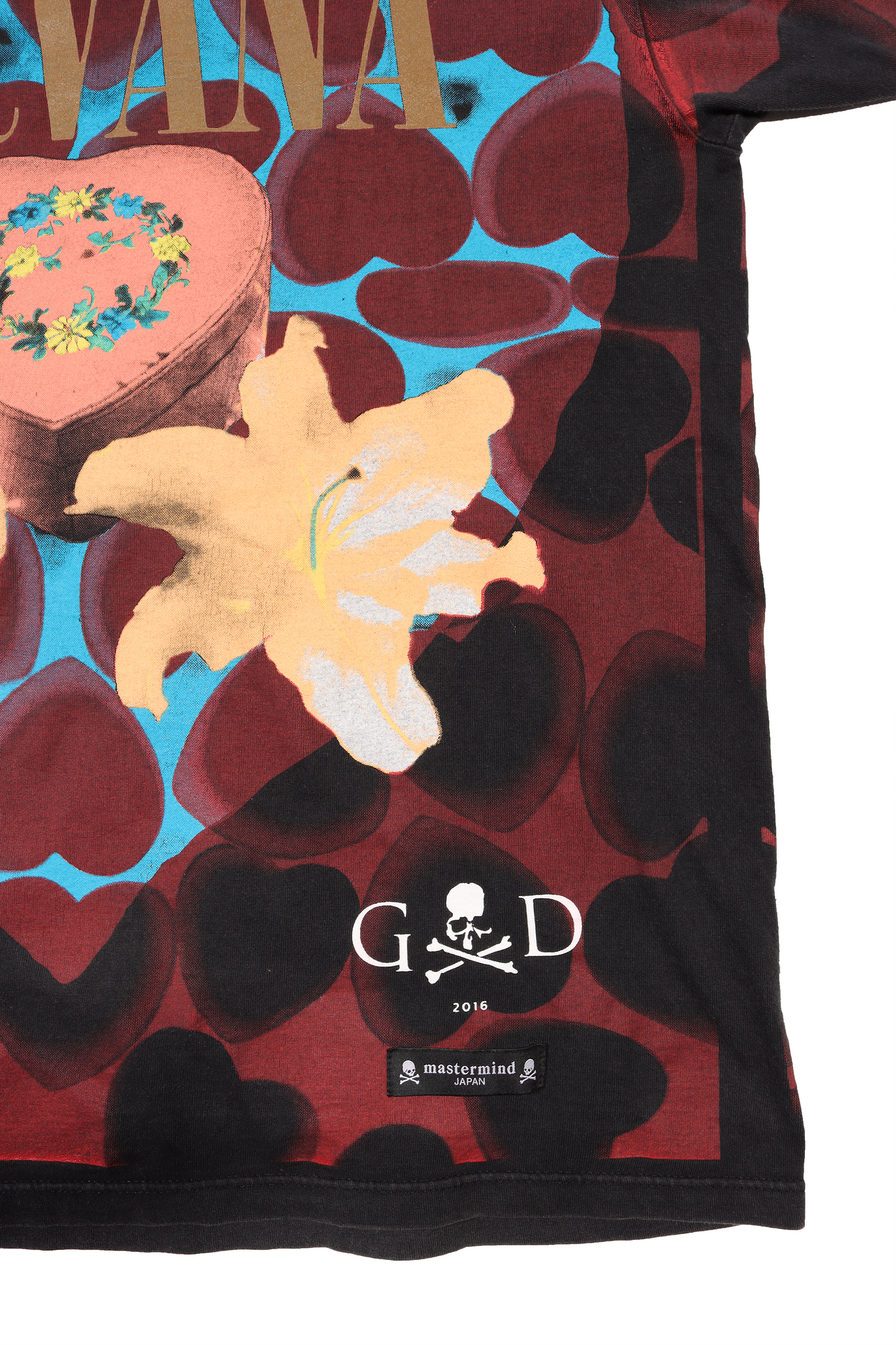 Mastermind Vintage Nirvana Heart Shaped Box T-Shirt