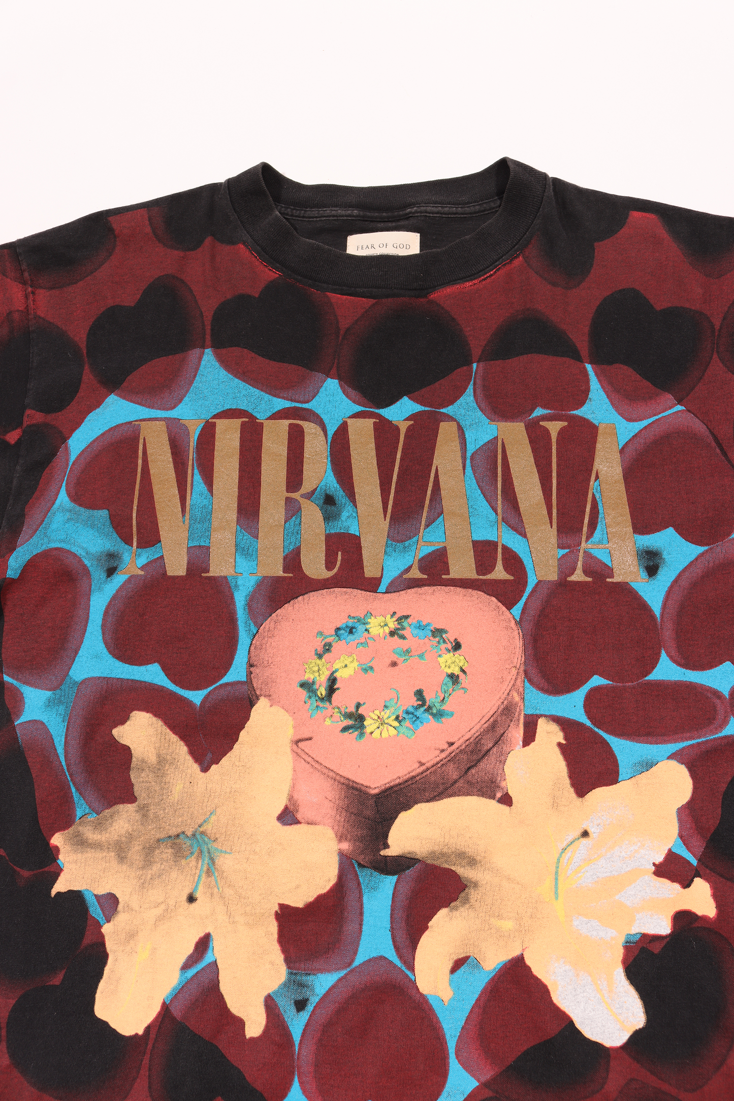 Mastermind Vintage Nirvana Heart Shaped Box T-Shirt