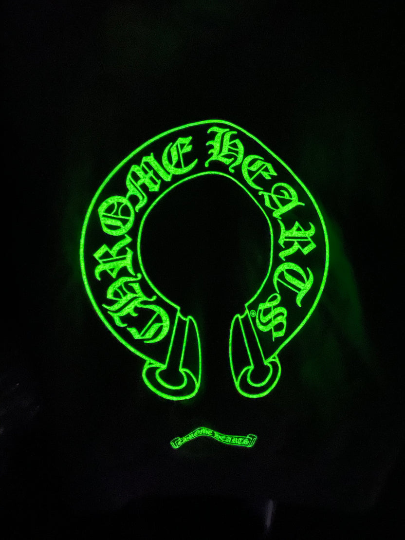 "Glow In The Dark" Horseshoe Logo Hoodie