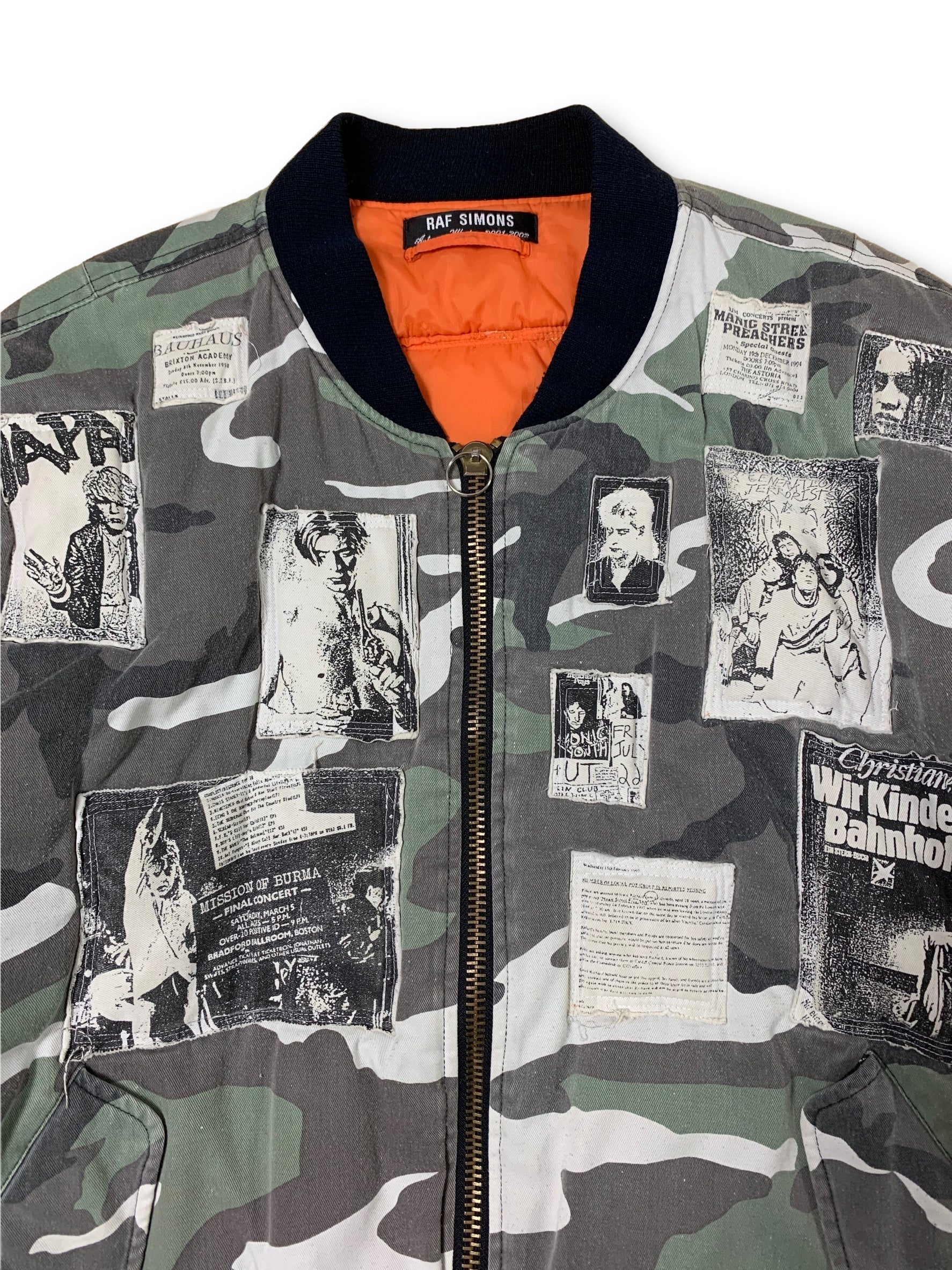 ジャケット・アウター Raf Simons Riot Bomber ma1 AW01 ジャケット・アウター Raf Simons Riot Bomber ma1 AW01