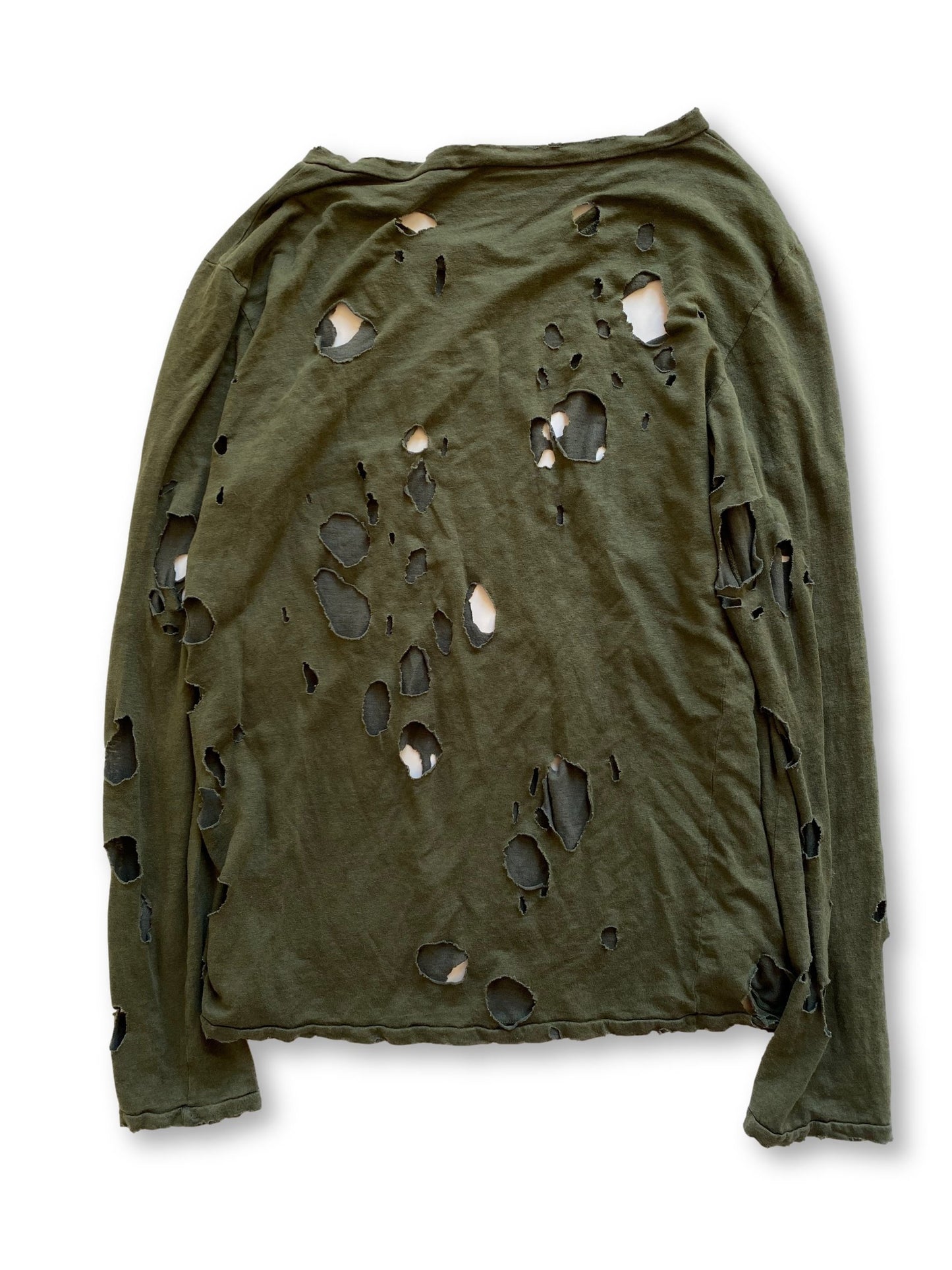 SS08 Decarnin Runway Distressed Shirt