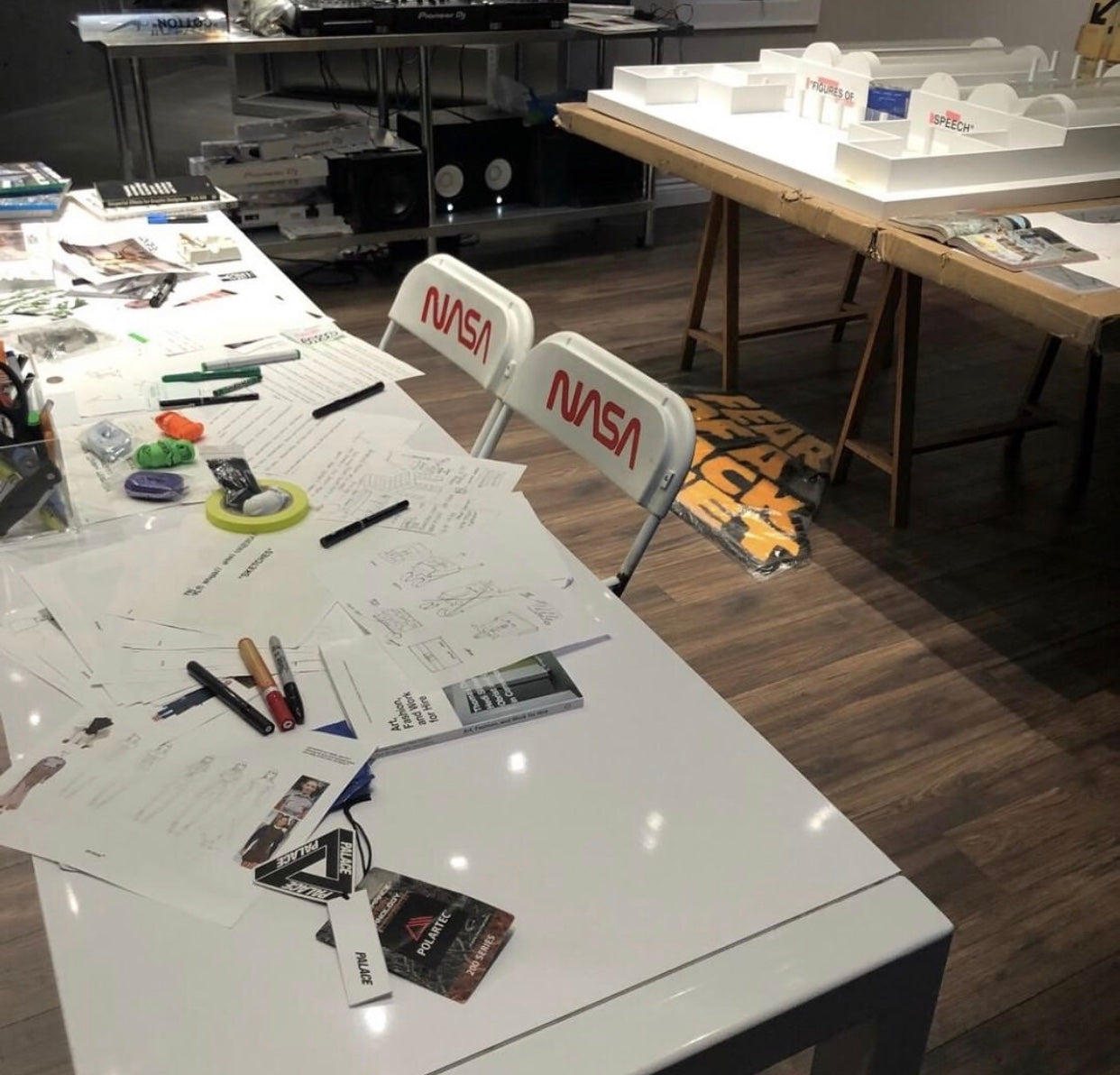 Tom Sachs Mars Space Program NASA Chair - 2012 - 'Nelson Mandela'