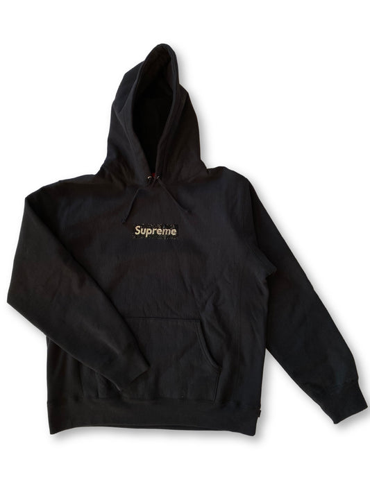 Swarovski Box Logo Hooded Sweatshirt