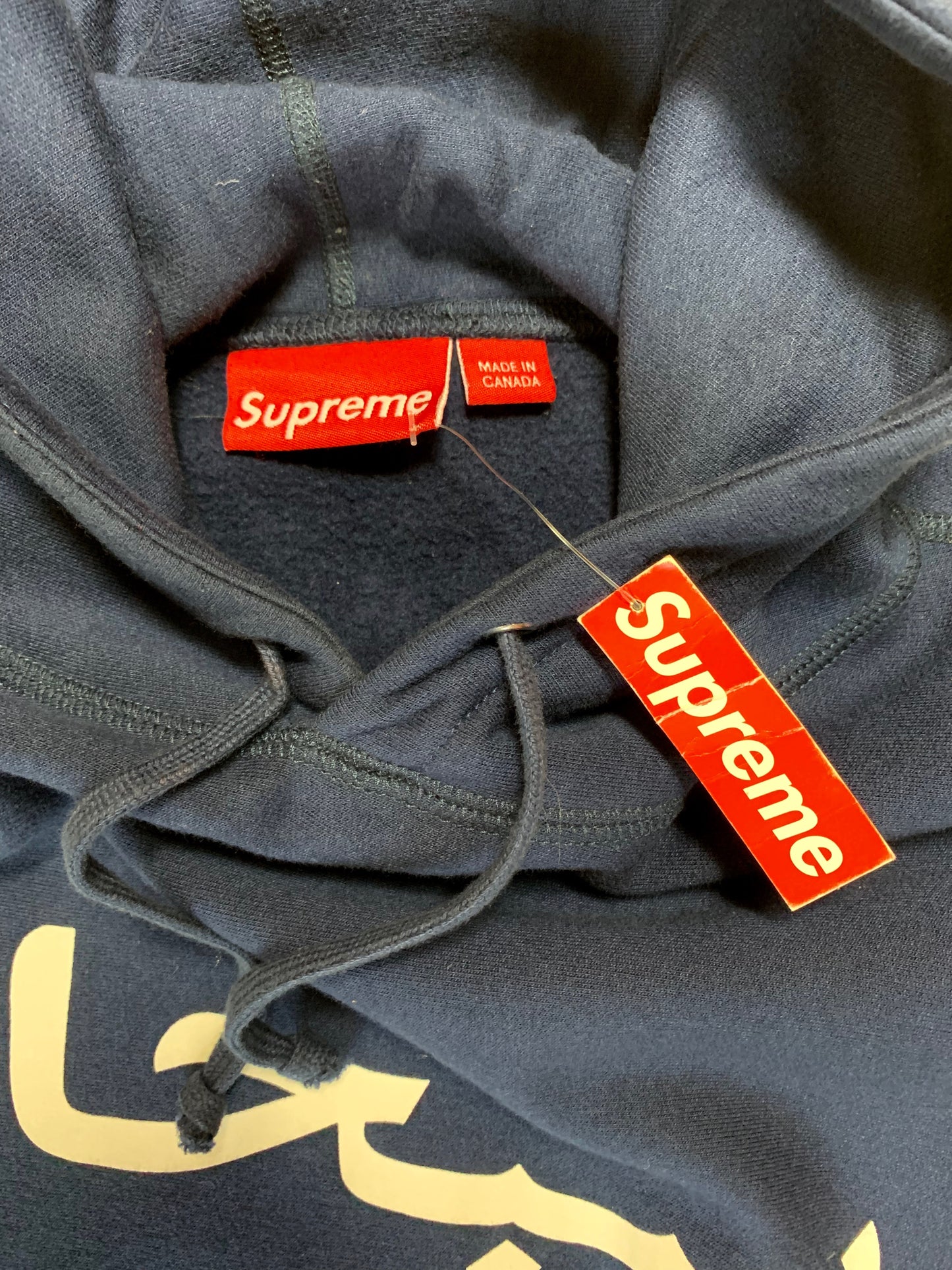 SS12 Arabic Hoodie - Navy