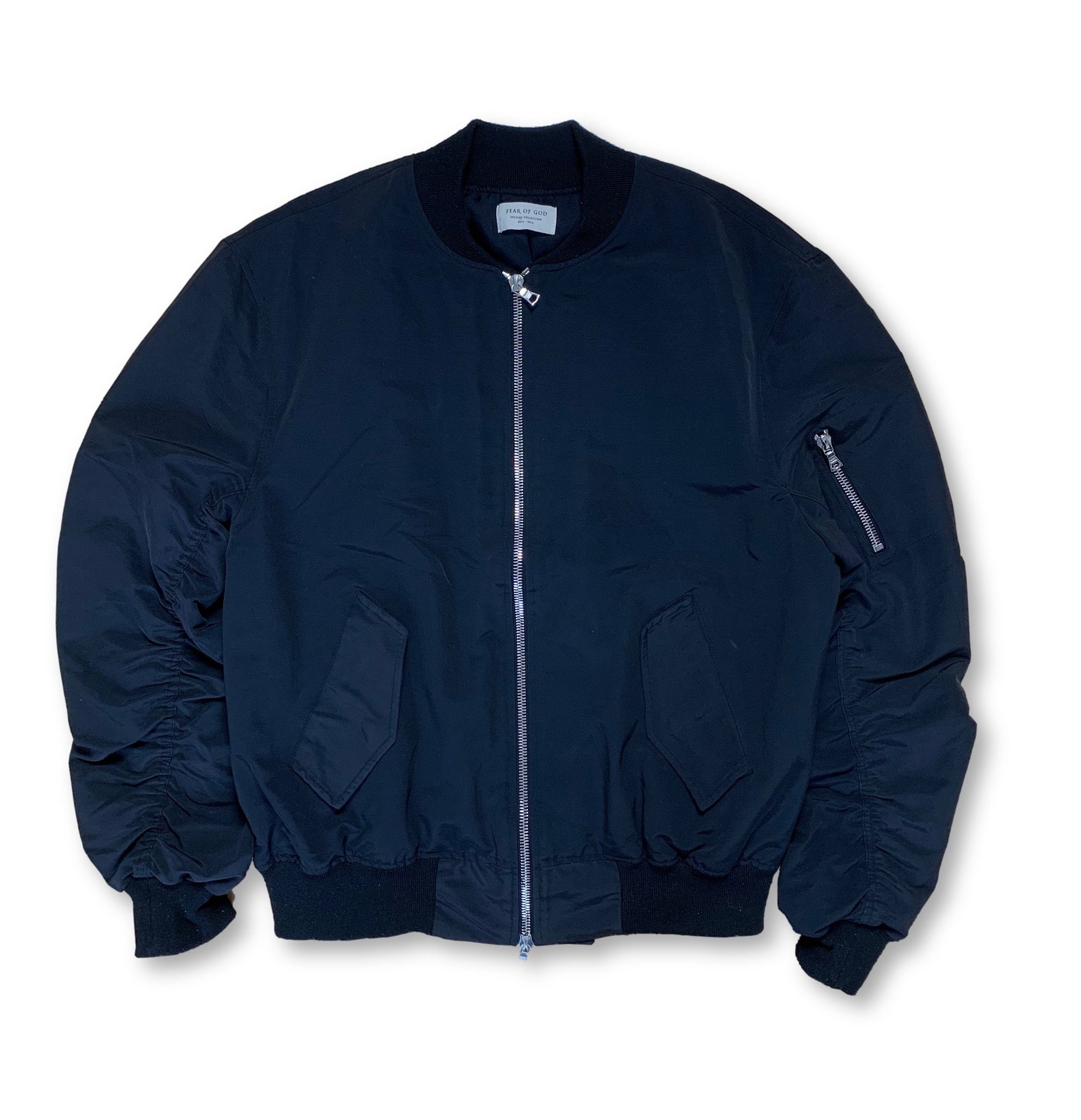 Second Collection Bomber Jacket - 2014 - Black – Justin Reed