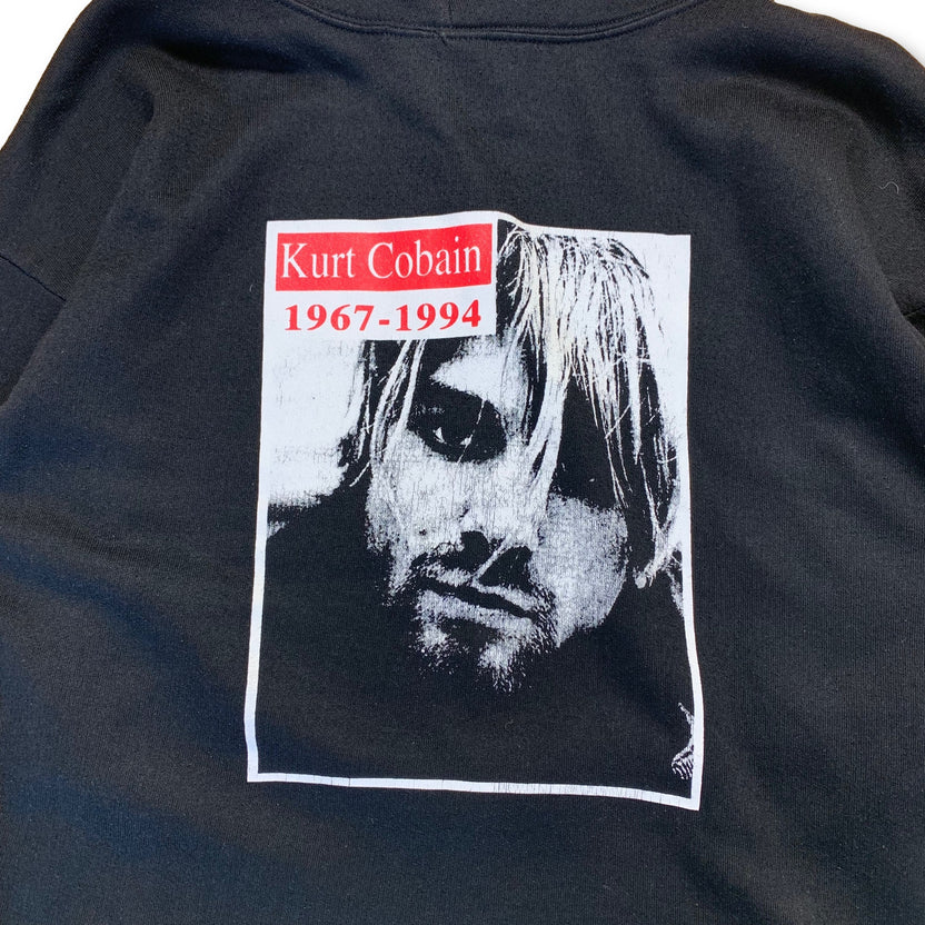 90's Kurt Cobain NIRVANA Bootleg Zip Sweatshirt