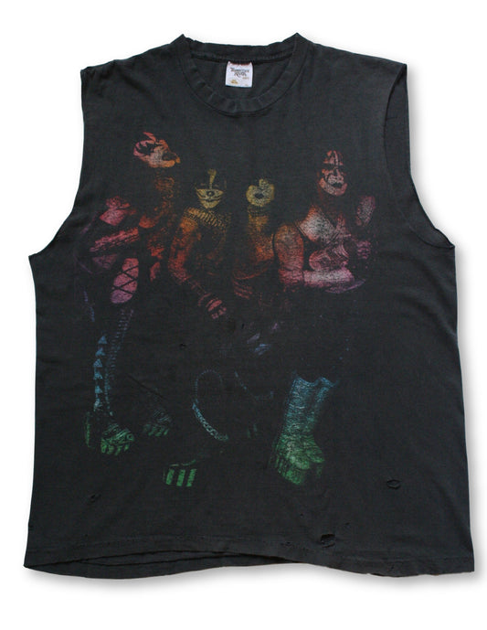 Vintage 96/97' KISS Cut Off T-Shirt - XL