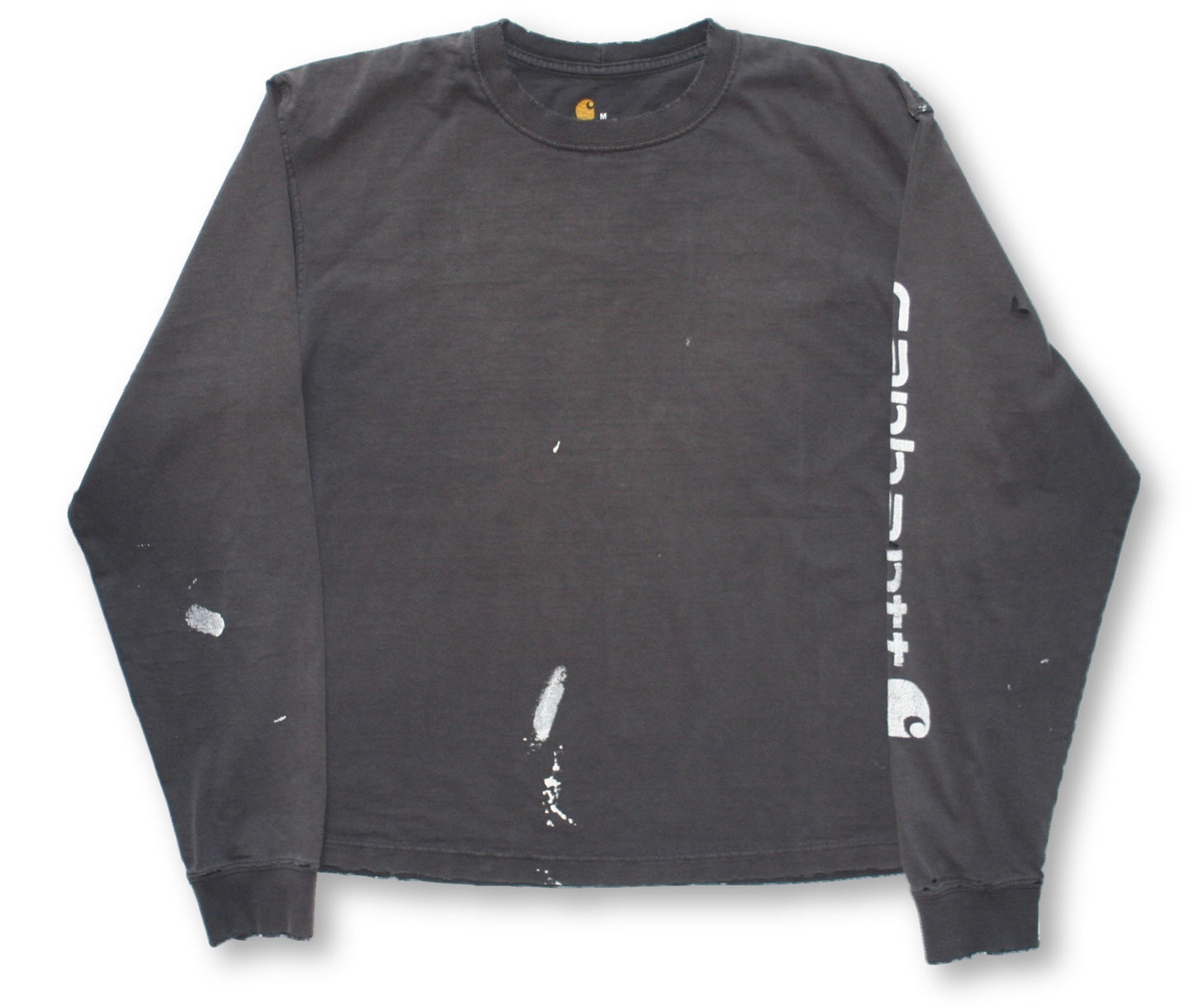 Vintage Thrashed & Faded Carhartt Long Sleeve T-Shirt - Medium