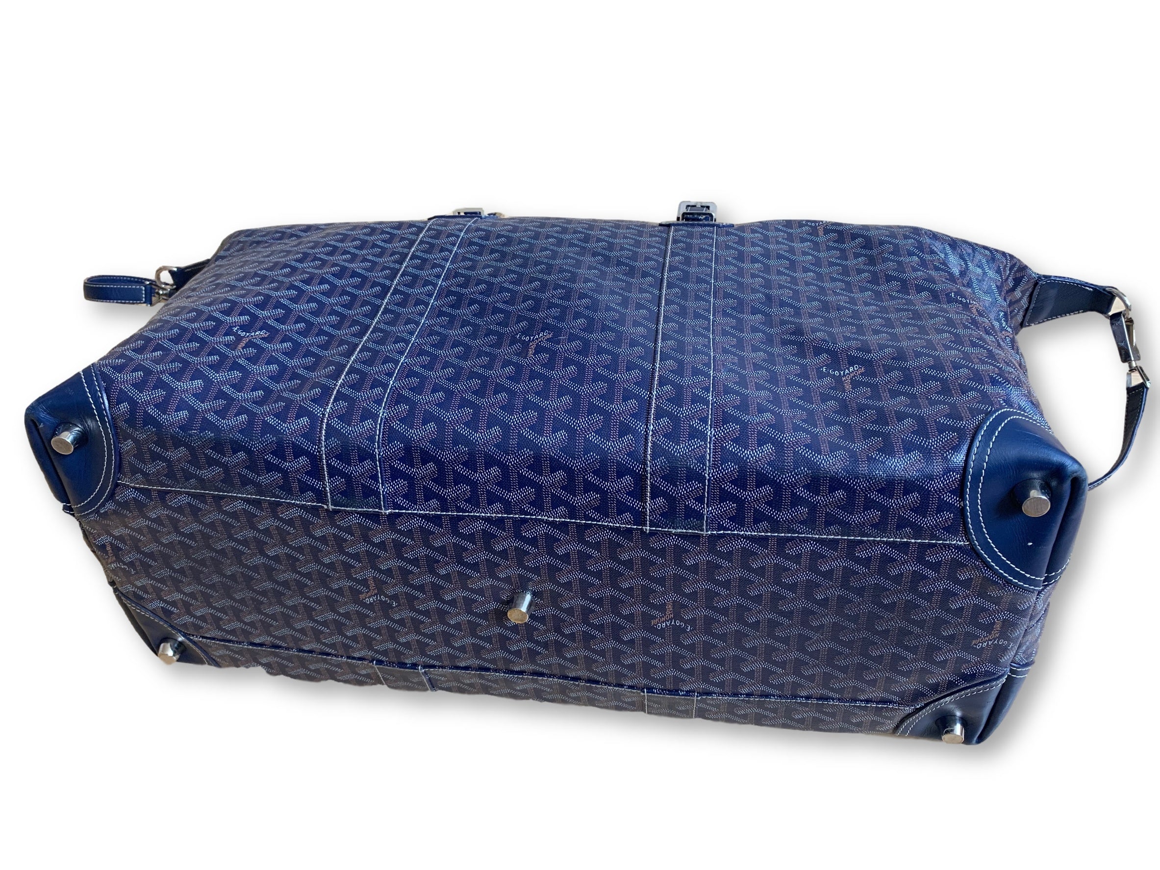 Navy Blue Croisiere 50 Duffle Travel Bag
