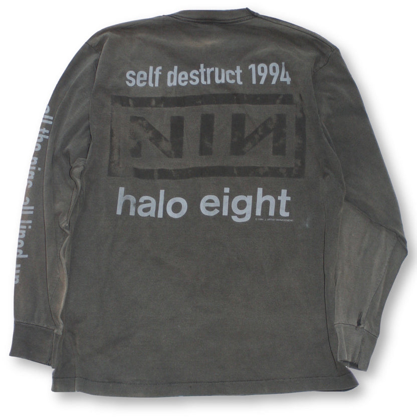 Vintage Nine Inch Nails Halo Eight Long Sleeve T-Shirt - XL