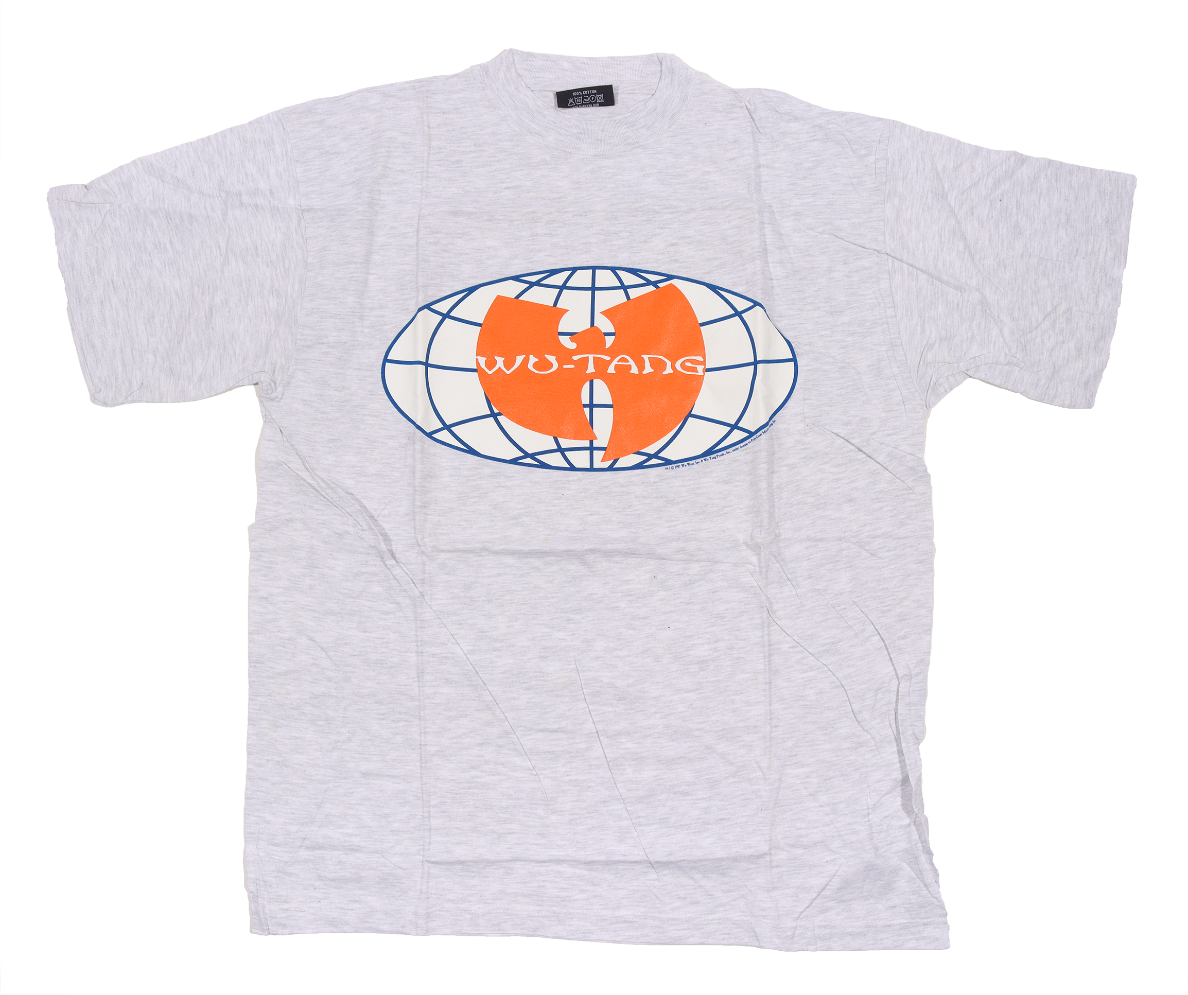 1997 Wu-Tang Globe Logo T-Shirt (Rare color/Deadstock)