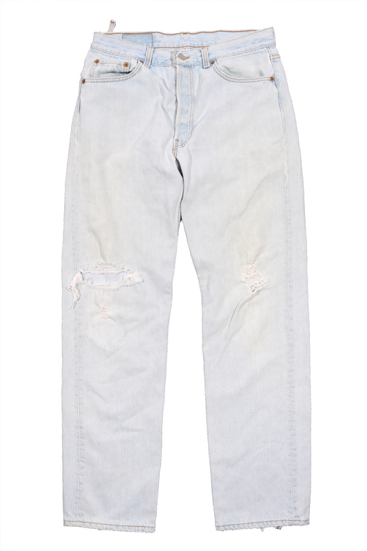 1980's Levi's 501 Knee Blowout Denim