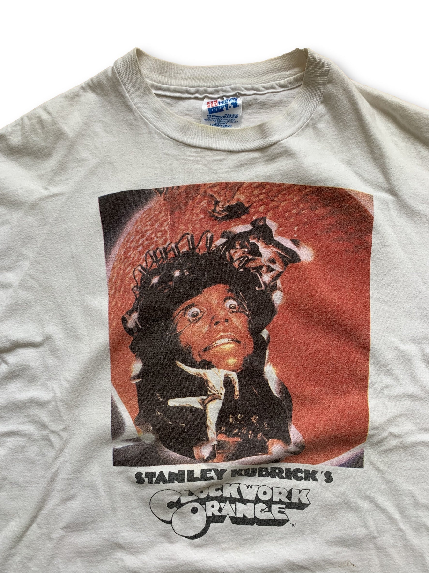 Vintage Clockwork Orange Stanley Kubrick T-Shirt - XL