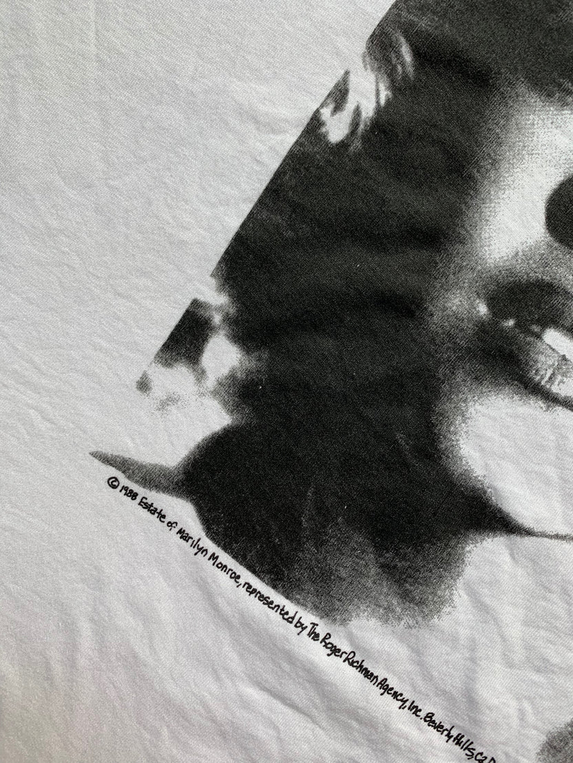 Vintage Marilyn Monroe 1988 Beverly Hills Rare Puff Print T-Shirt - XL