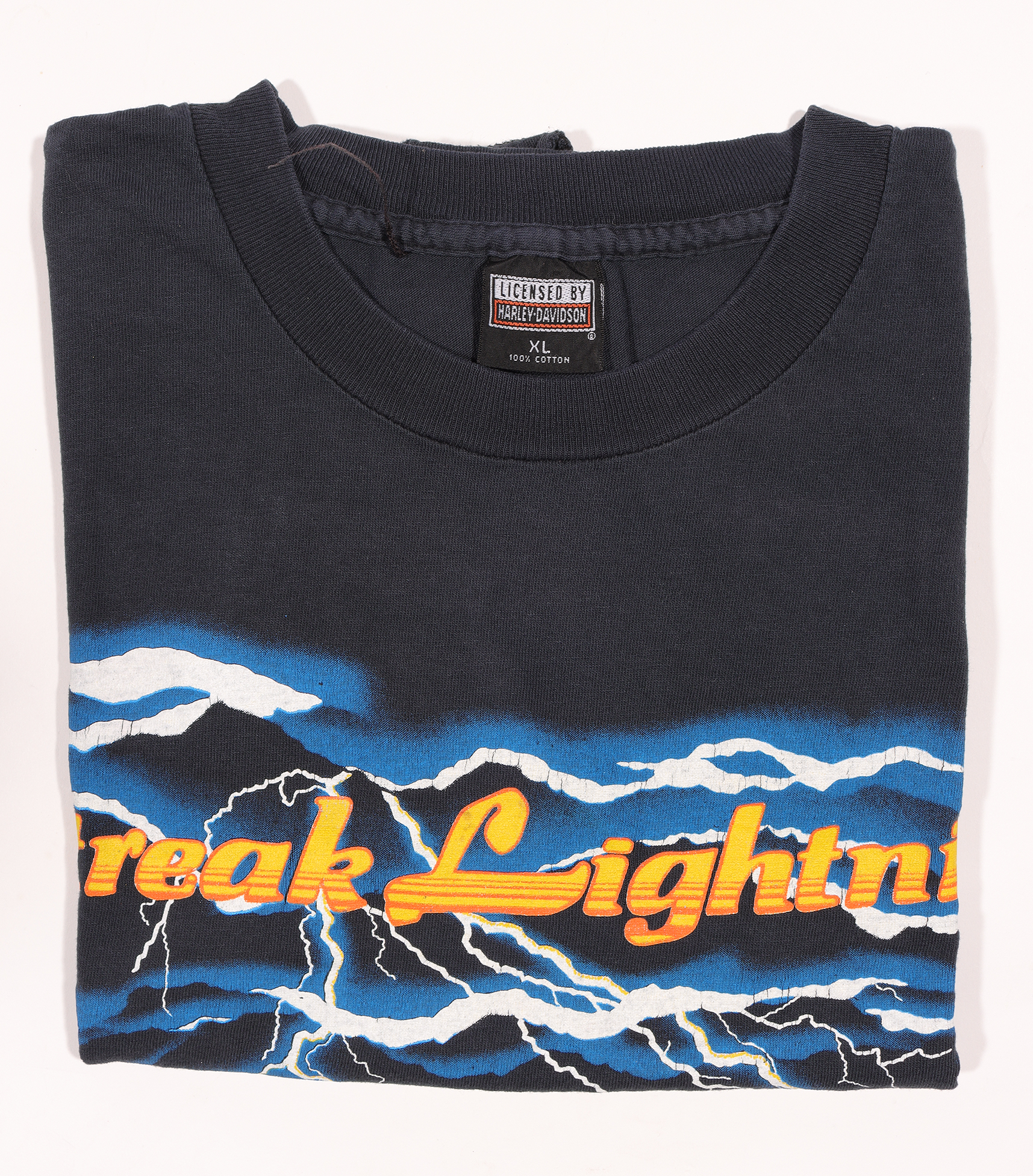 Streak Lightning Harley Davidson Cut Off T-Shirt