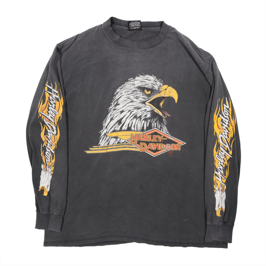 1980's Harley Davidson Long Sleeve T-Shirt