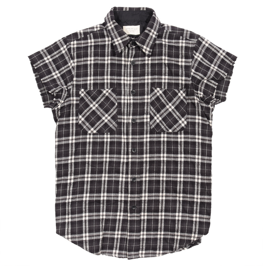 Third Collection Sleeveless Flannel Shirt