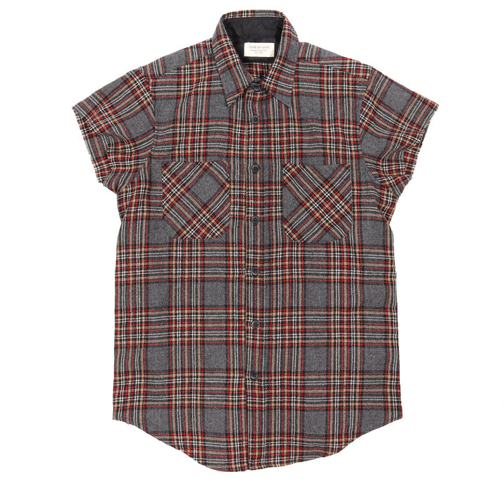 Second Collection Sleeveless Flannel Shirt