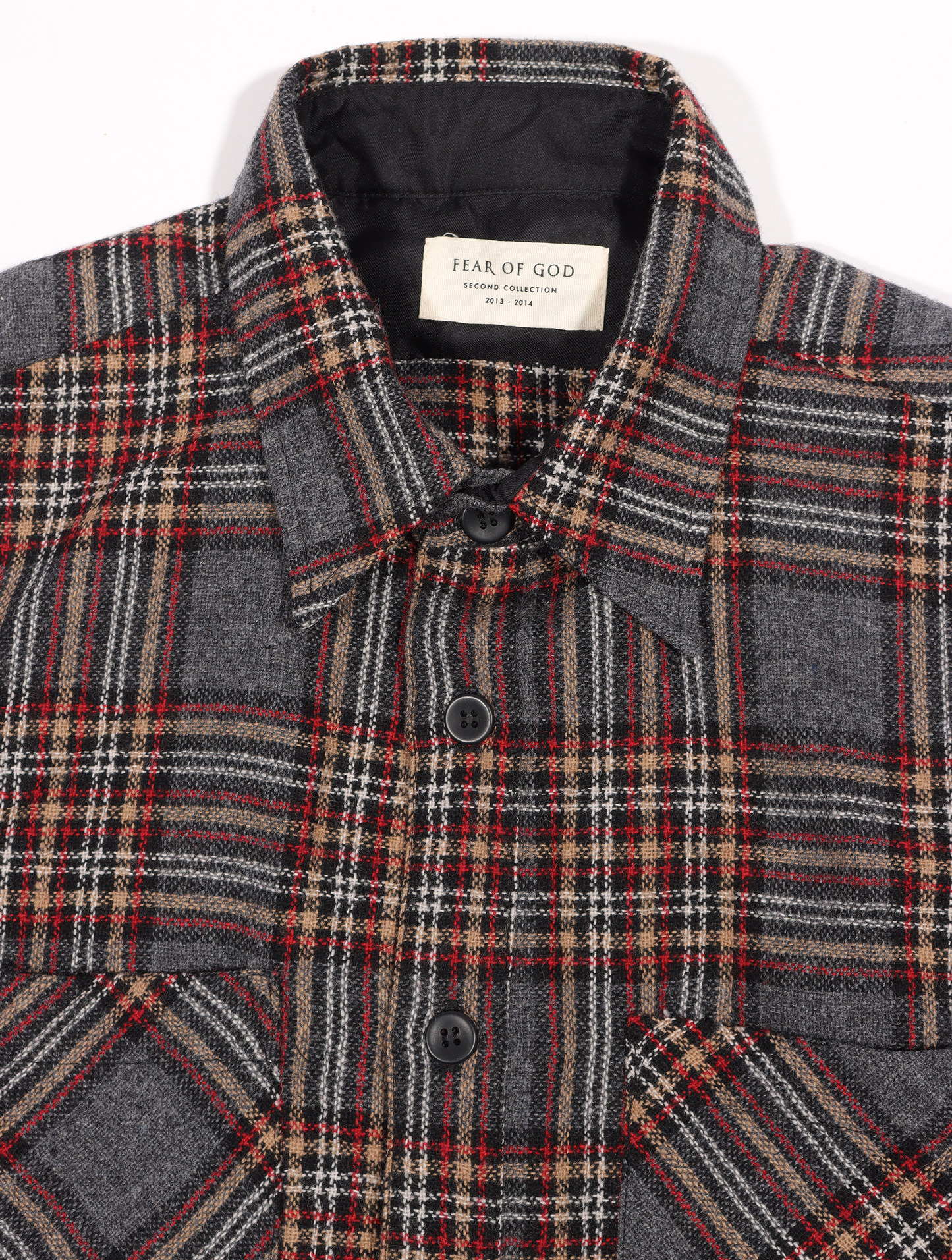 Second Collection Sleeveless Flannel Shirt