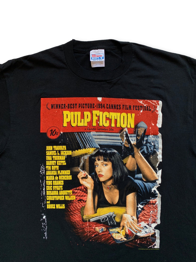 Vintage Pulp Fiction Long Sleeve T-Shirt - XL