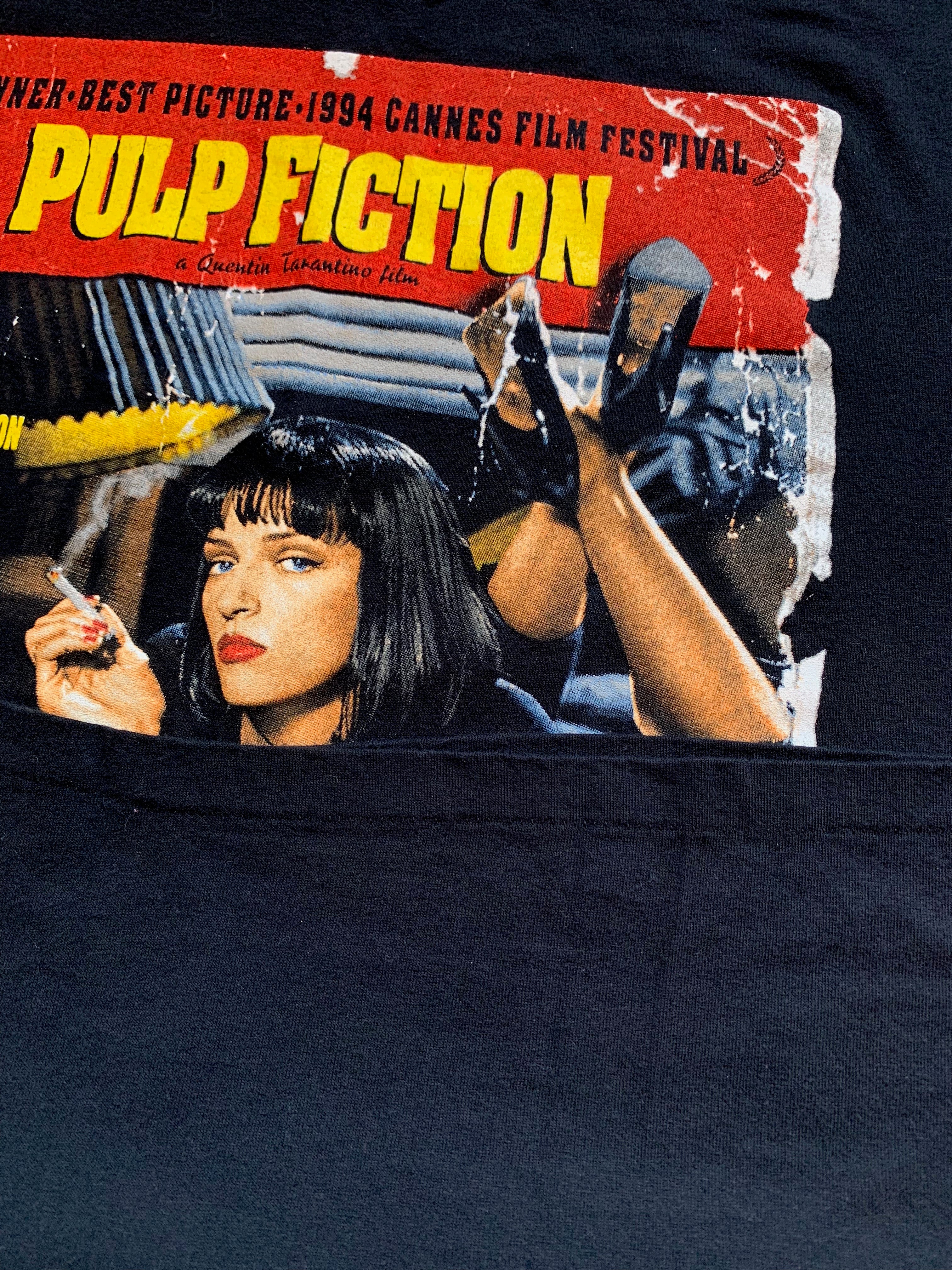 Vintage Pulp Fiction Long Sleeve T-Shirt - XL