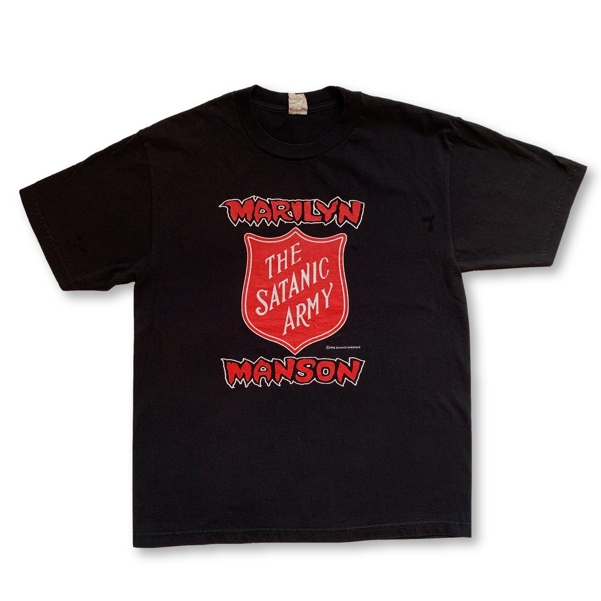 Vintage Marilyn Manson SATANIC ARMY T-Shirt - Large – Justin