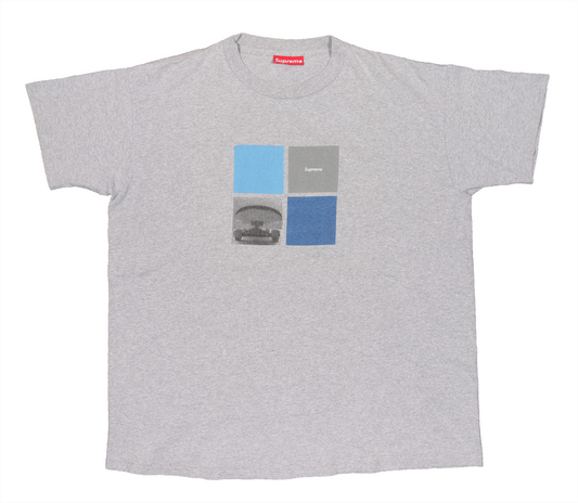 1995 Four Squares Tee - Heather Grey