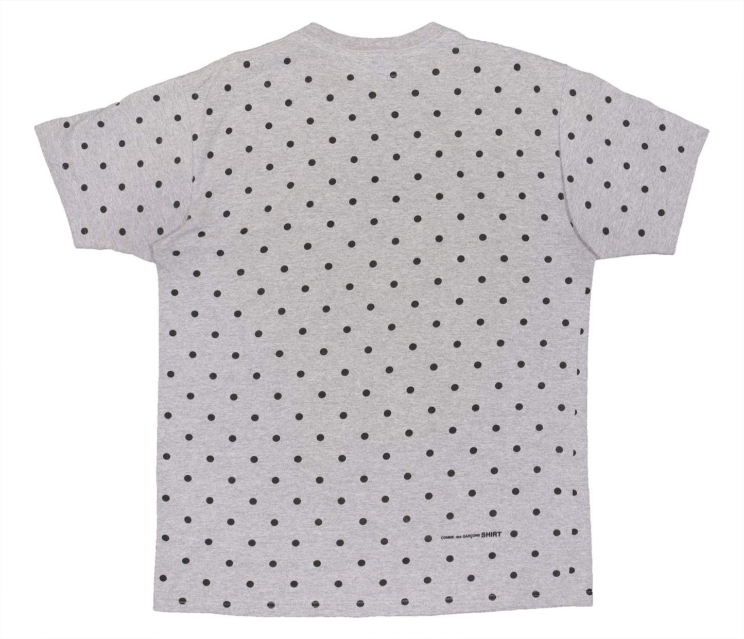 CDG Box Logo Tee SS12 - Heather Grey