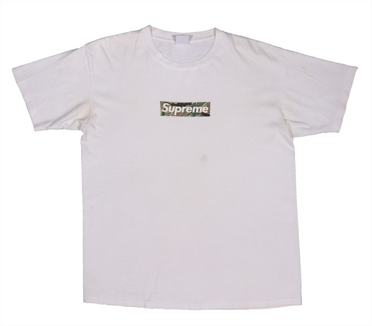 Bape Box Logo Tee Tiger Camo