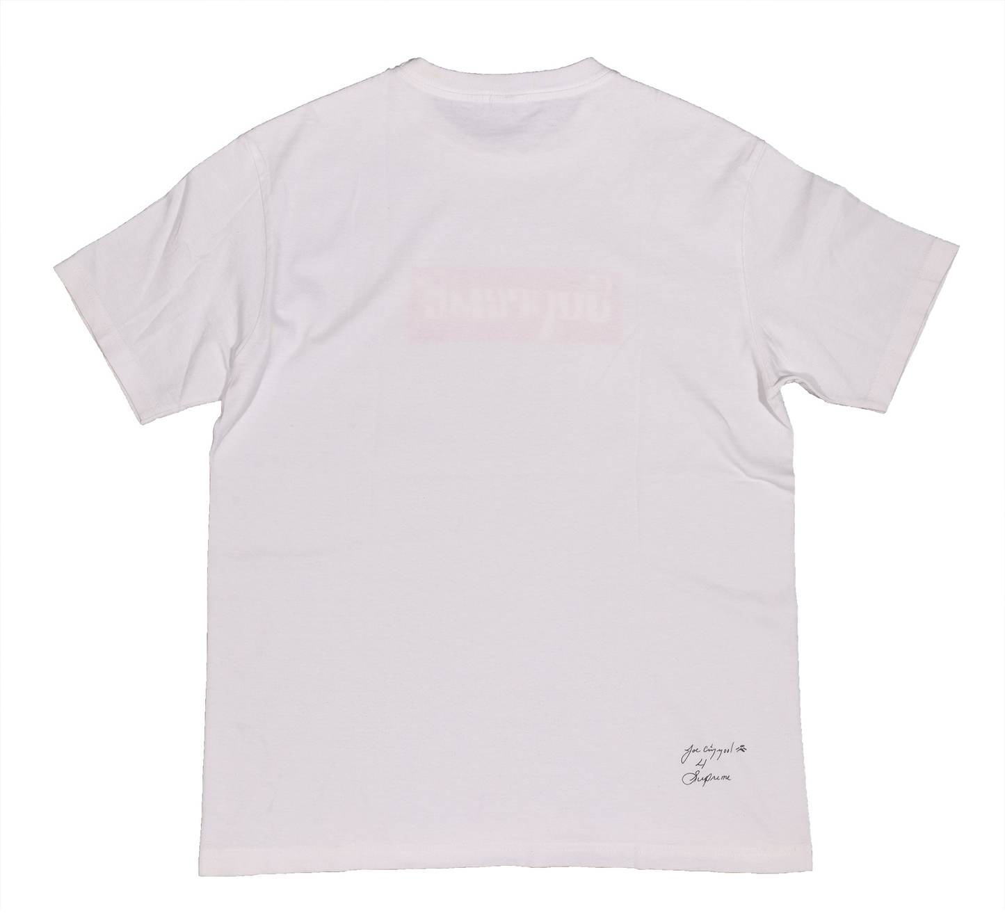 Joe Cool Box Logo tee SS07 - White