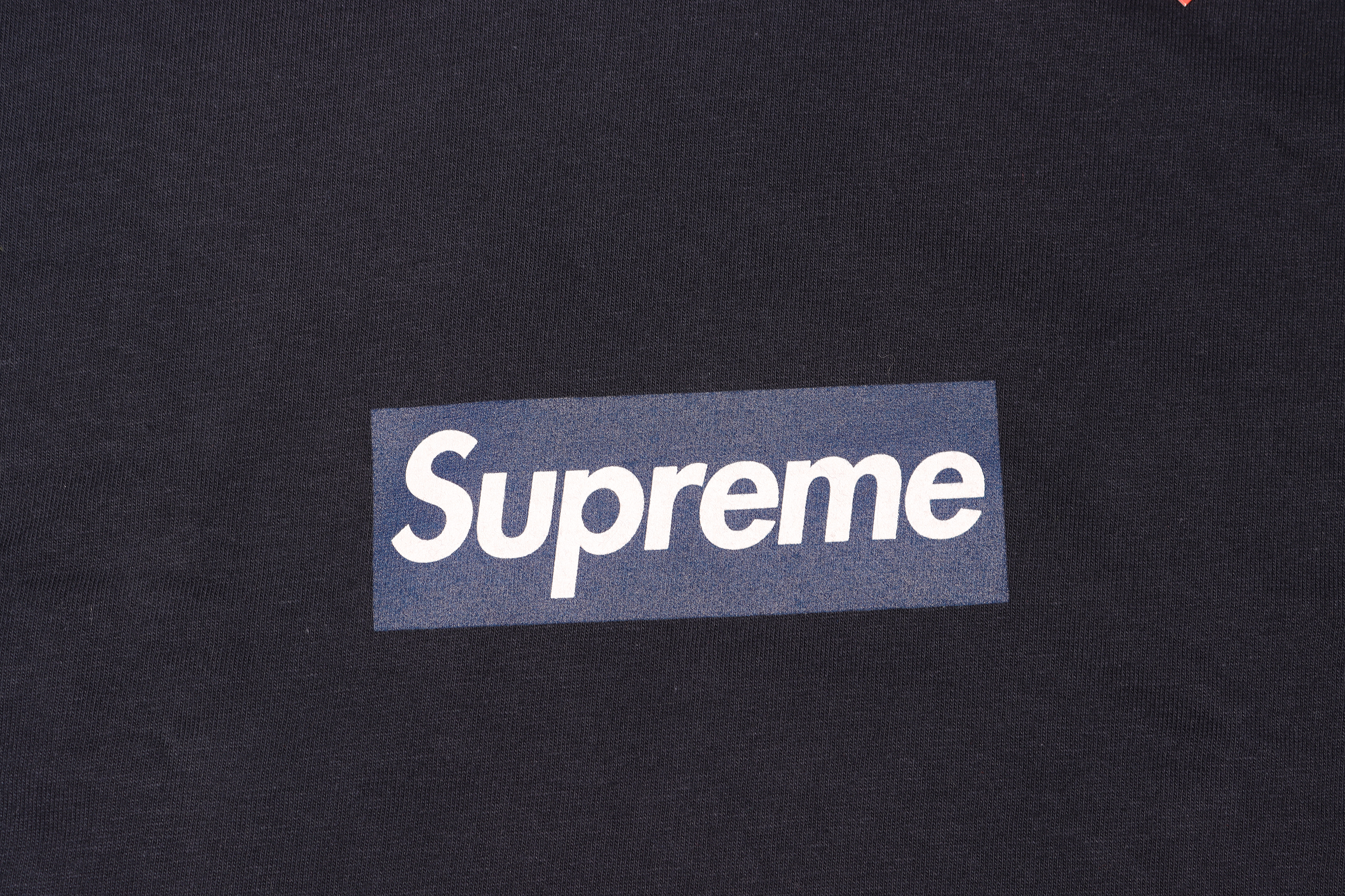 Supreme New York Yankees Box Logo Tee Navy