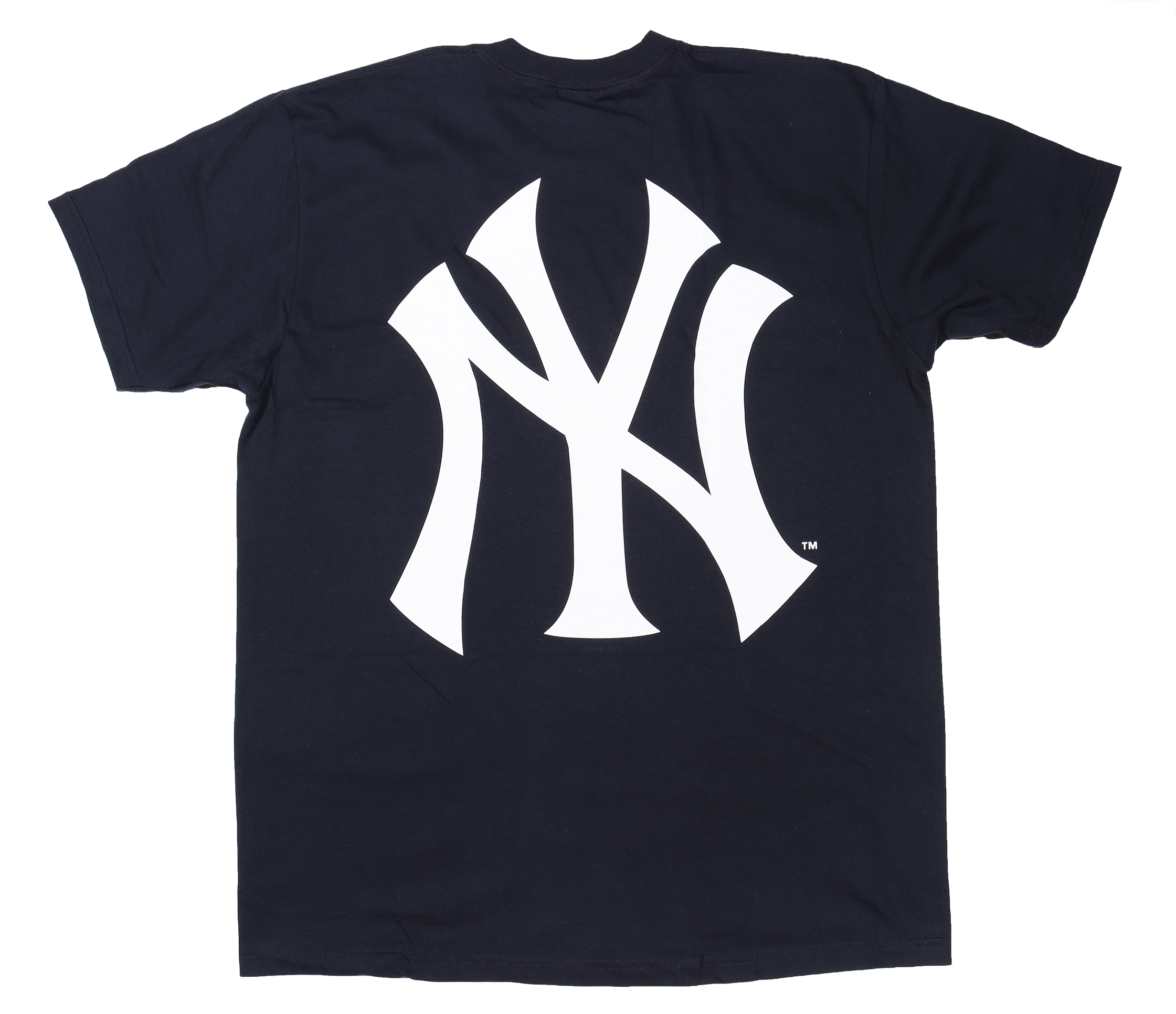 New York Yankees Box Logo Tee - Navy