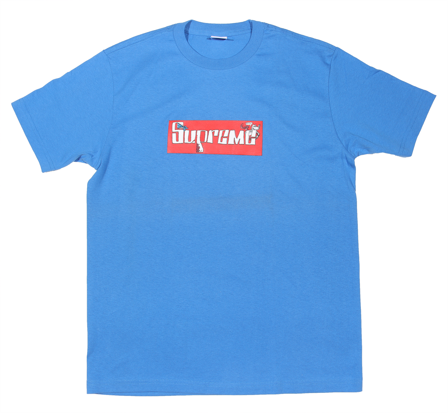 Joe Cool Box Logo Tee SS07 - Blue