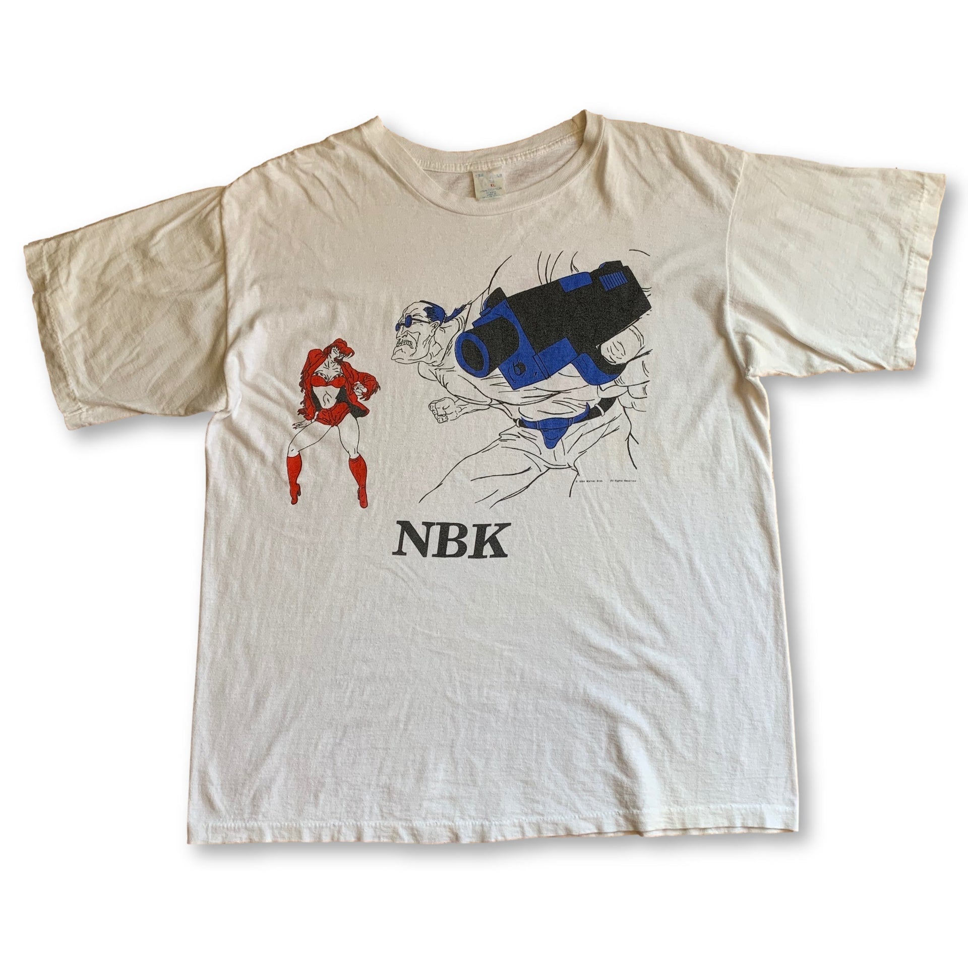 トップス natural born killers UK BOOTLEG Vintage 1990's NATURAL BORN KILLERS Movie T-Shirt | Defunkd