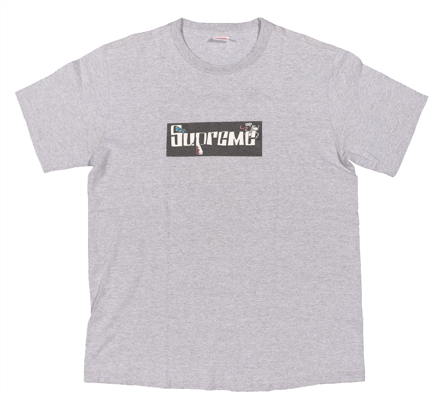 Joe Cool Box Logo Tee SS07 - Grey