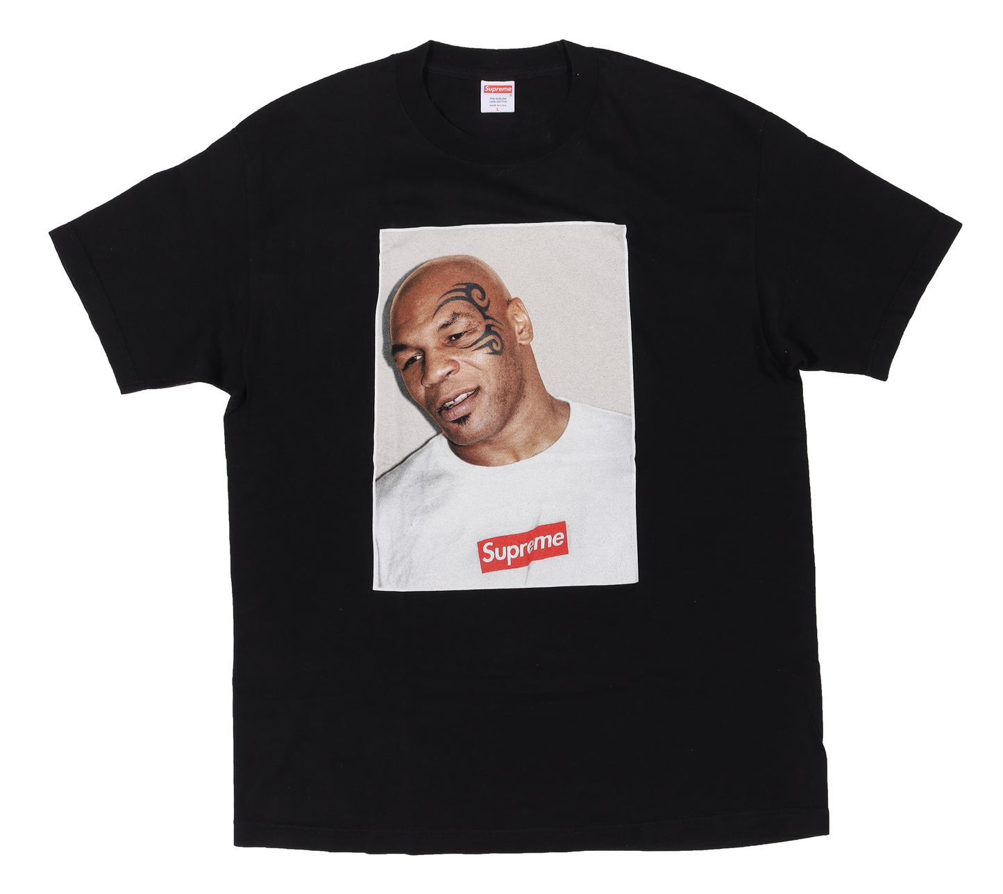 Mike Tyson Photo T-Shirt SS07 - Black