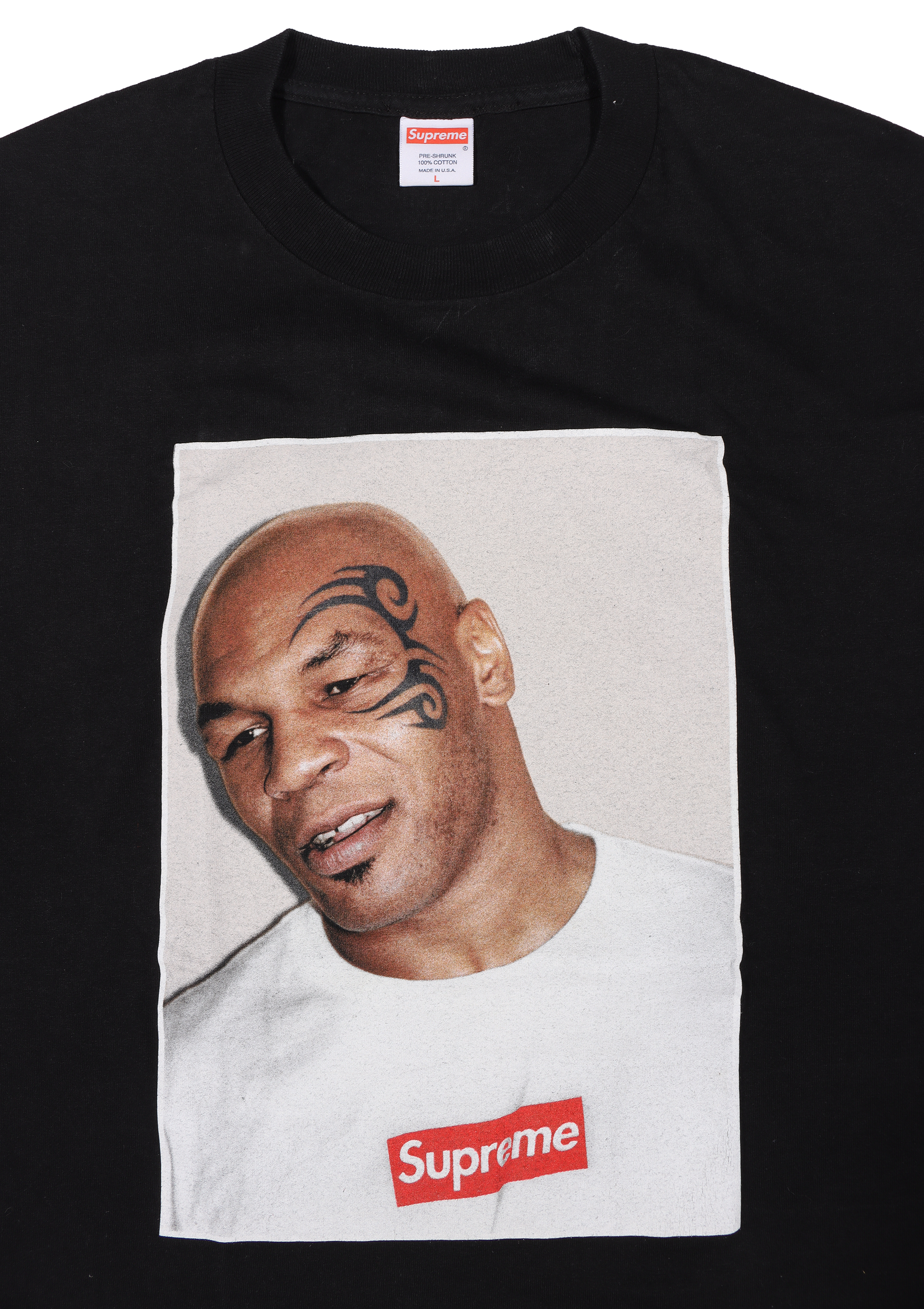 Mike Tyson Photo T-Shirt SS07 - Black