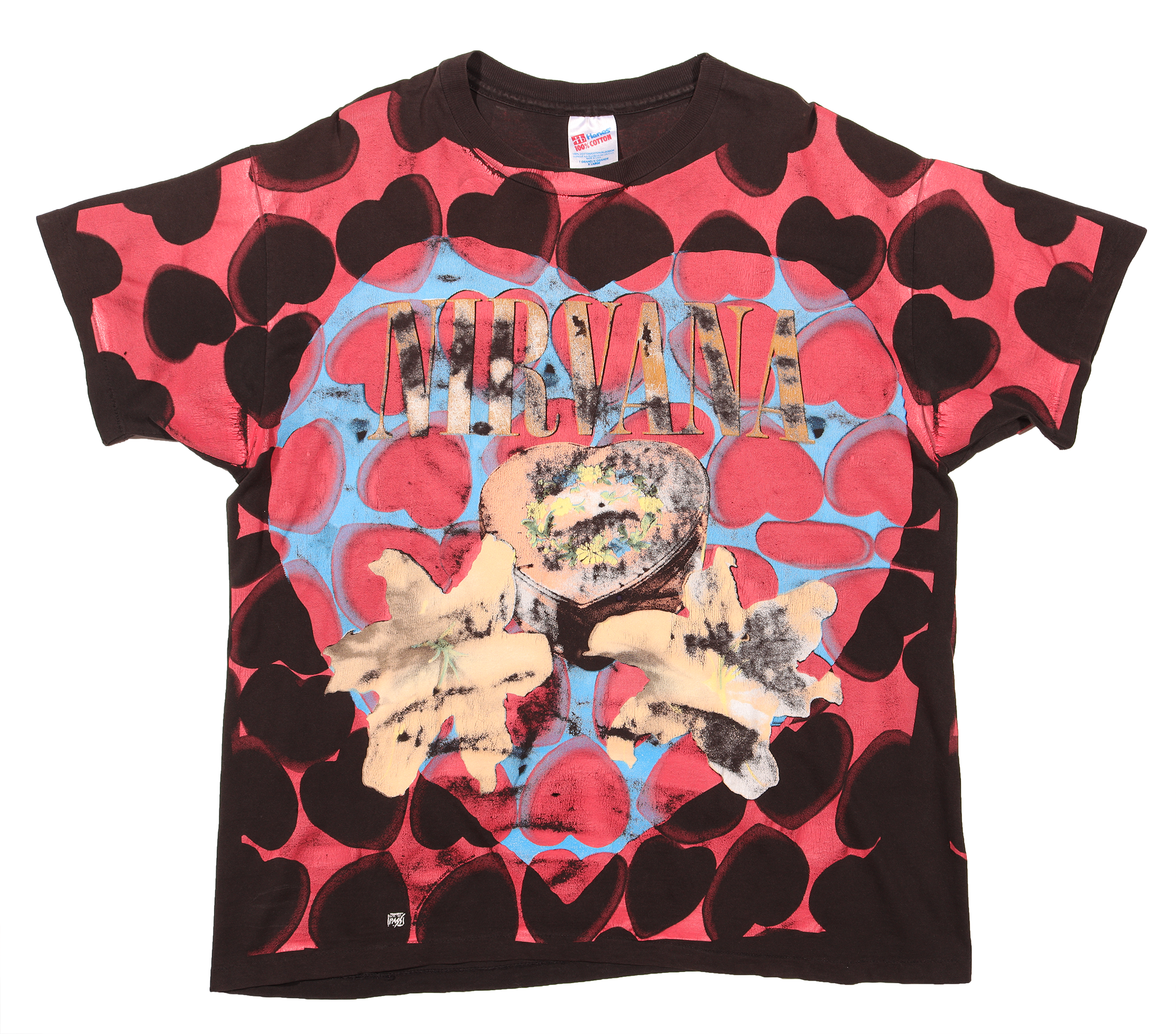 1990's Nirvana Heart-Shaped Box T-Shirt