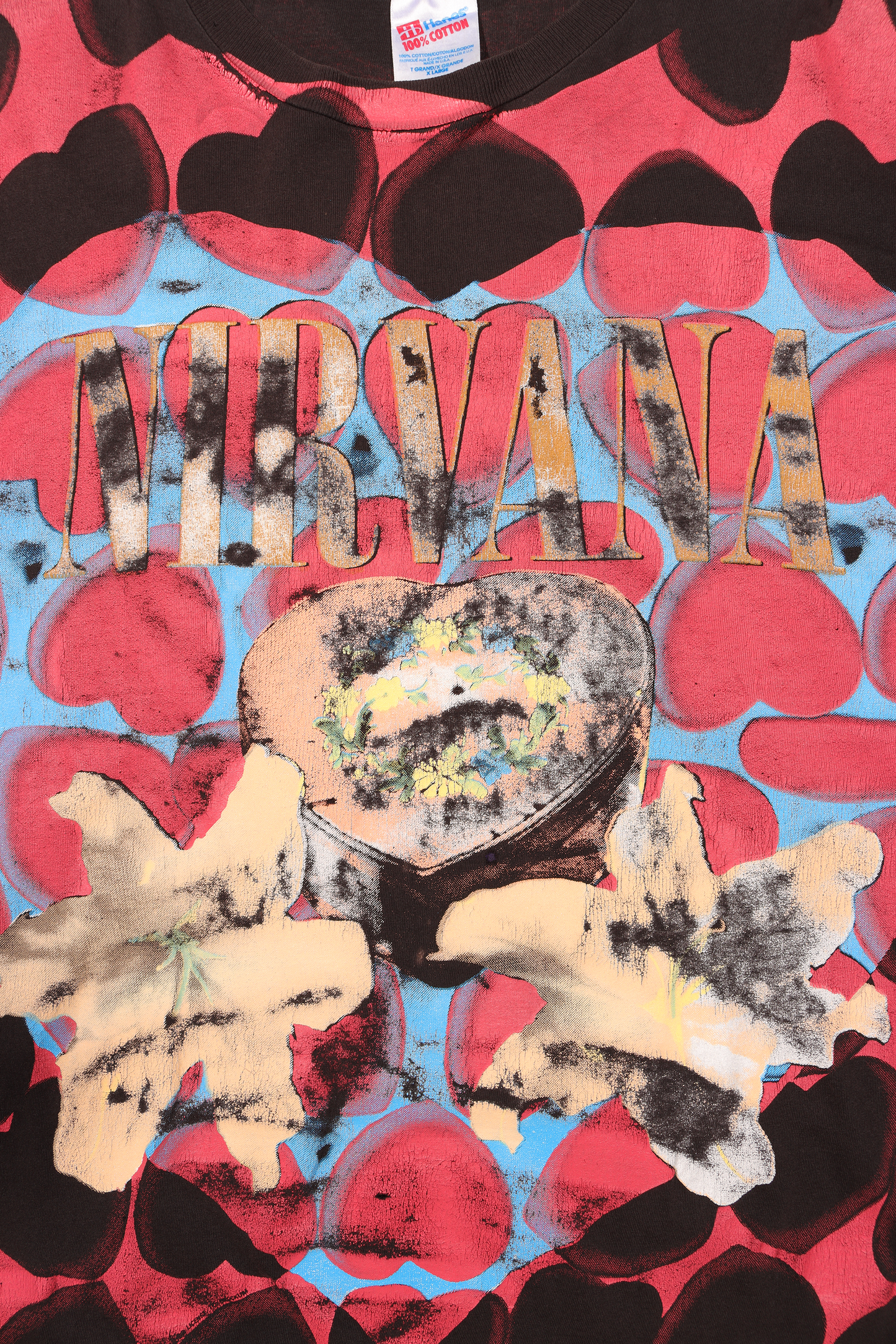 1990's Nirvana Heart-Shaped Box T-Shirt