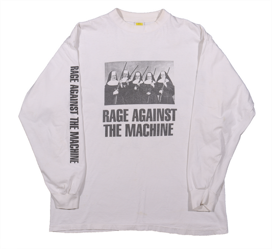 Rage Against The Machines "Nuns with Guns" Long Sleeve T-Shirt