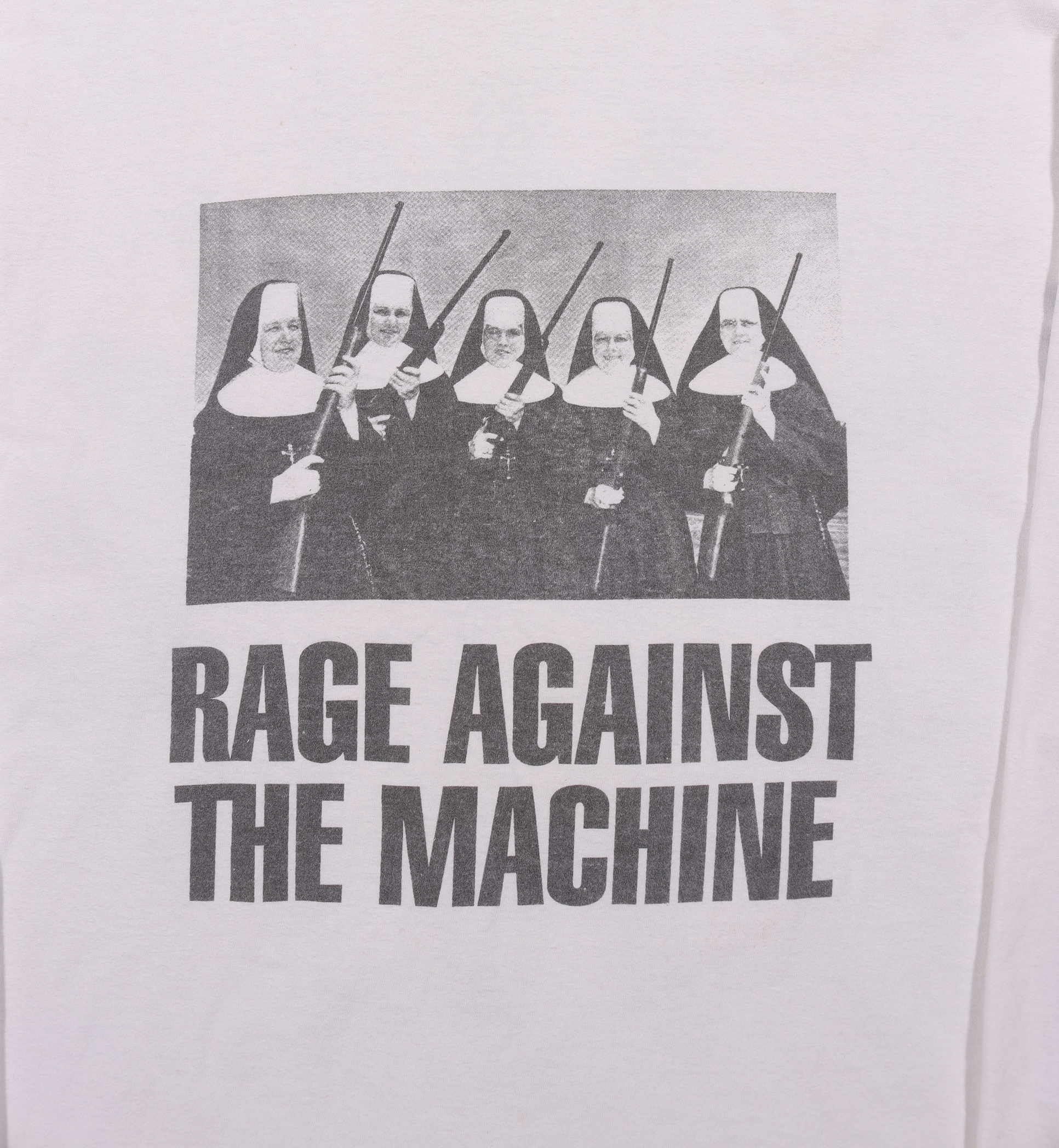 Rage Against The Machines "Nuns with Guns" Long Sleeve T-Shirt